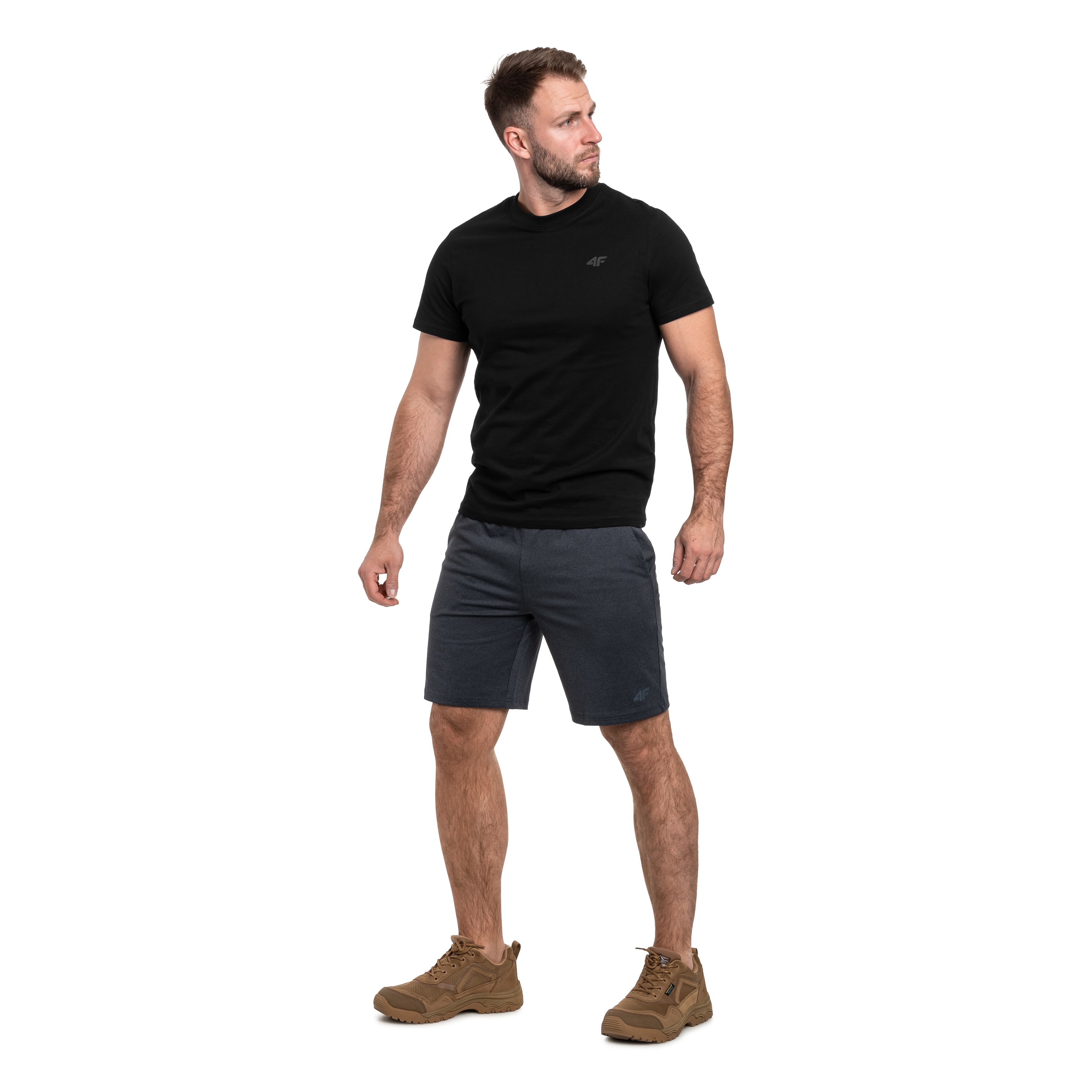 Szorty 4F M0911 - Szare