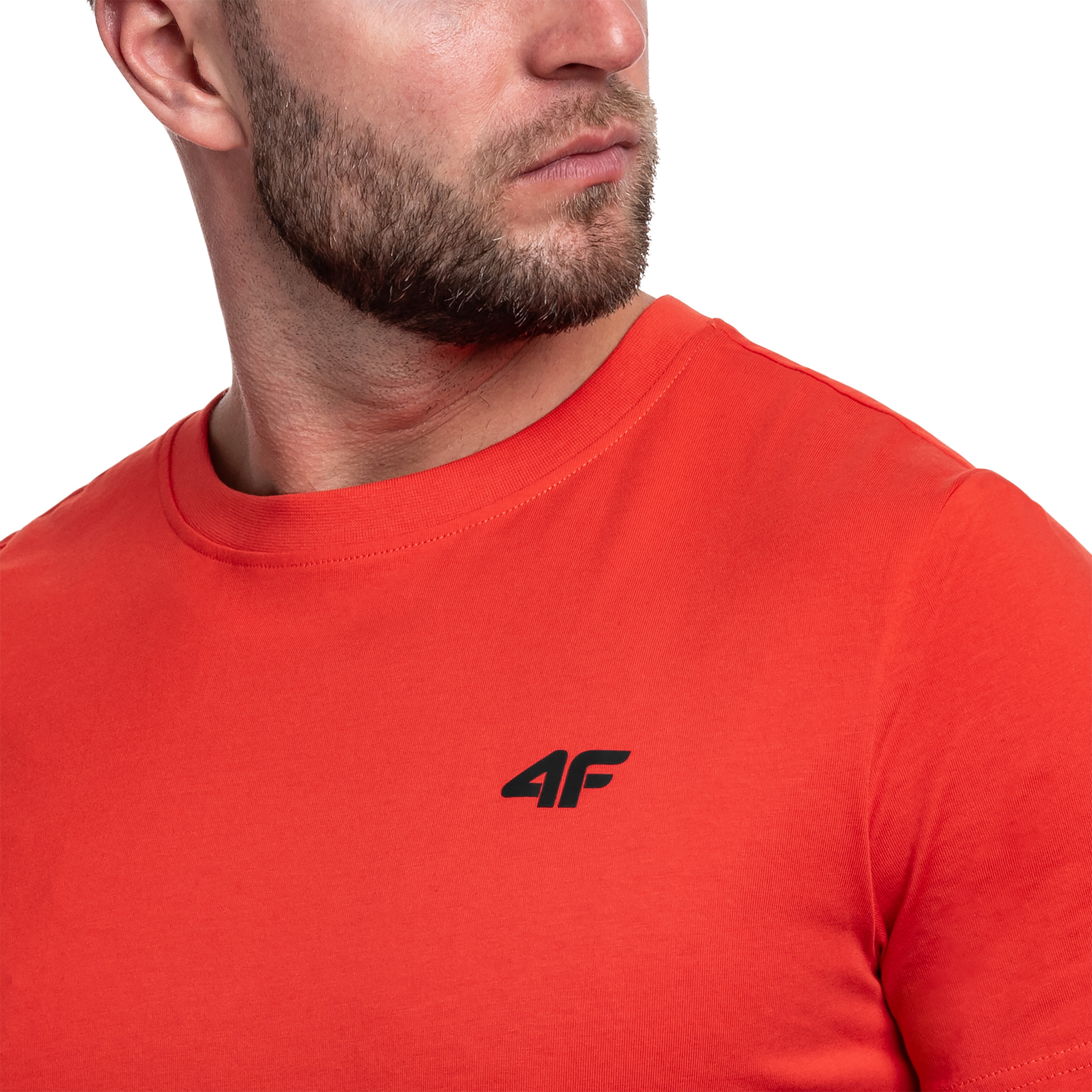 Koszulka T-shirt 4F TTSHM2256 - Czerwona