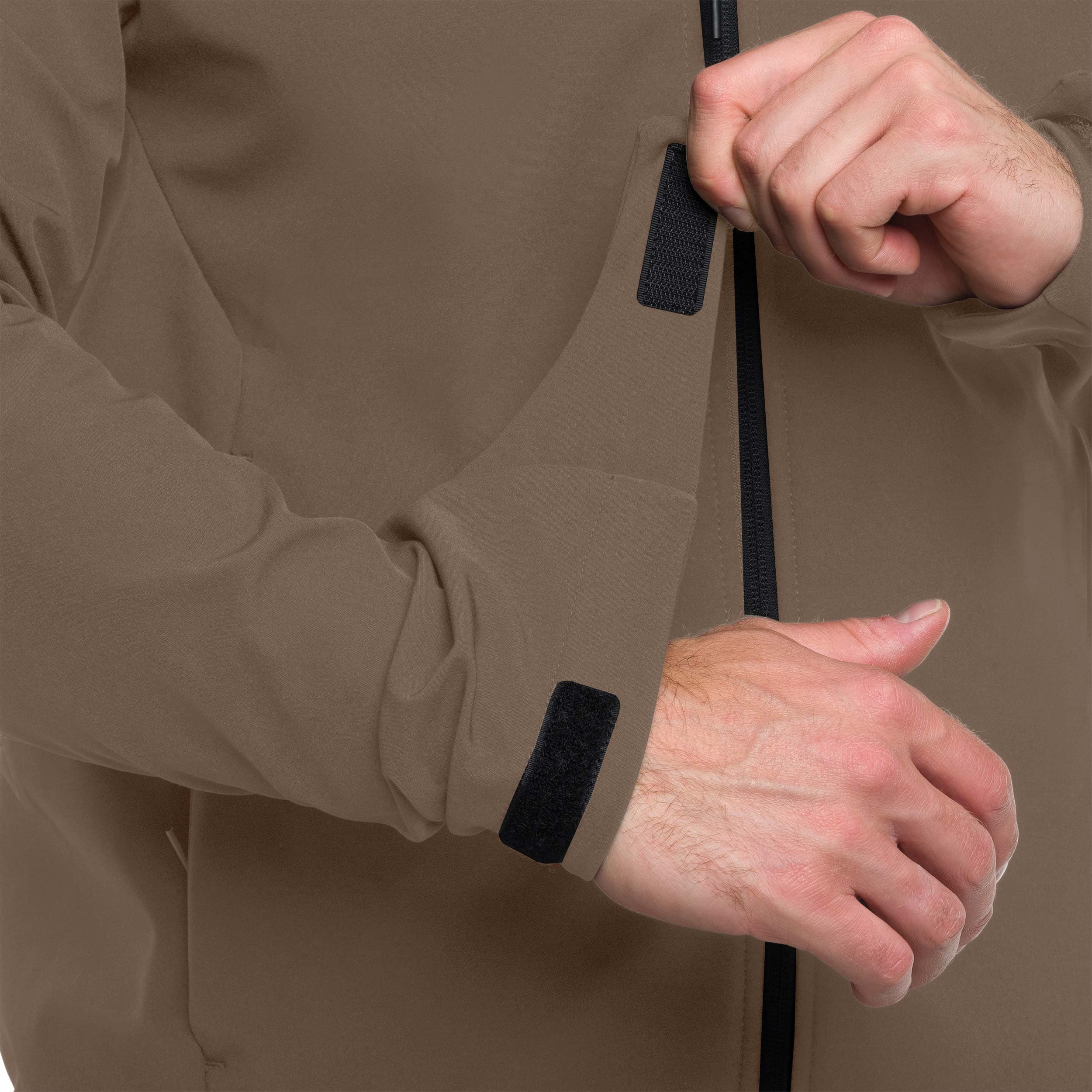 Kurtka 4F Softshell M324 - Brązowa