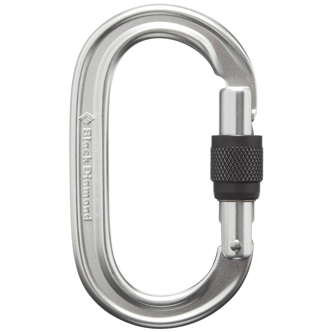 Karabińczyk Black Diamond Oval Keylock SCRWGT - Polished