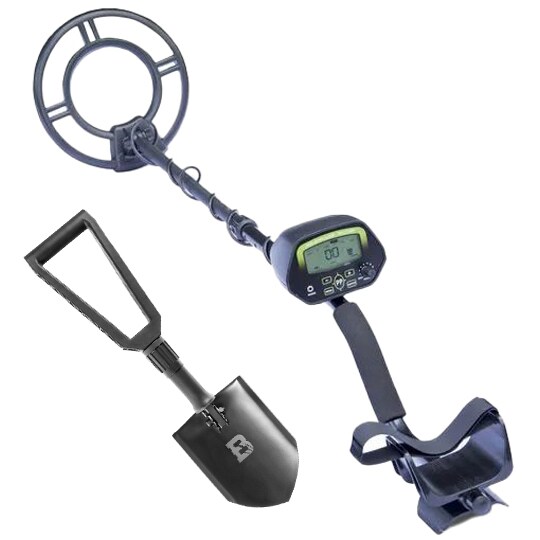 Wykrywacz metali Cobra Tector CT-1037 + saperka składana Badger Outdoor US Army - zestaw