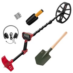 Wykrywacz metali Minelab Vanquish 540 + Pro-Find 35 + saperka Badger Outdoor Forces Shovel - zestaw