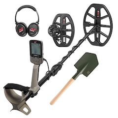 Wykrywacz metali Minelab X-Terra Elite Expedition Pack + saperka Badger Outdoor Forces Shovel - zestaw