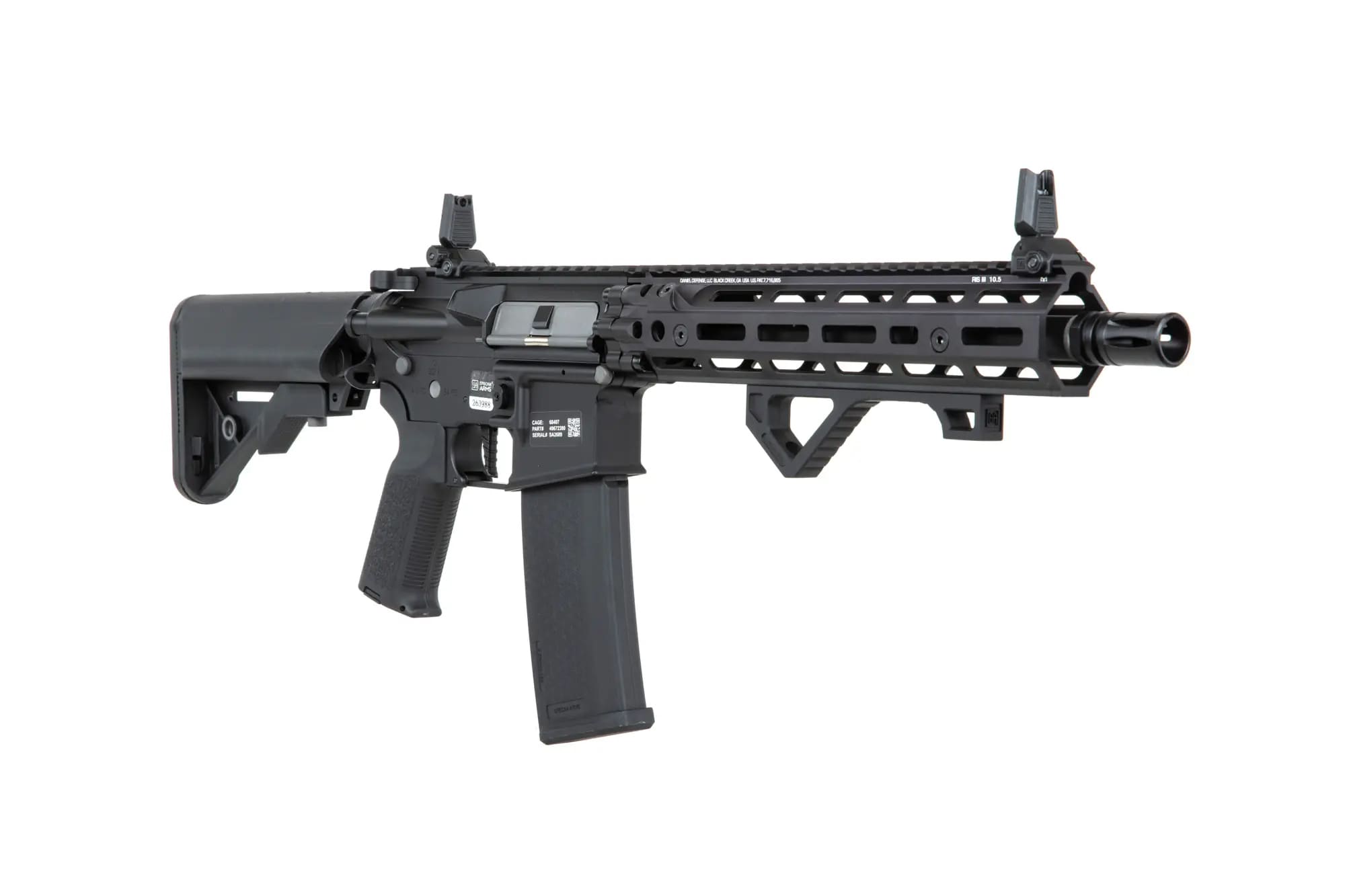 Karabinek szturmowy AEG Specna Arms SA-P27 PRIME HAL ETU Daniel Defense RIS III 10,5