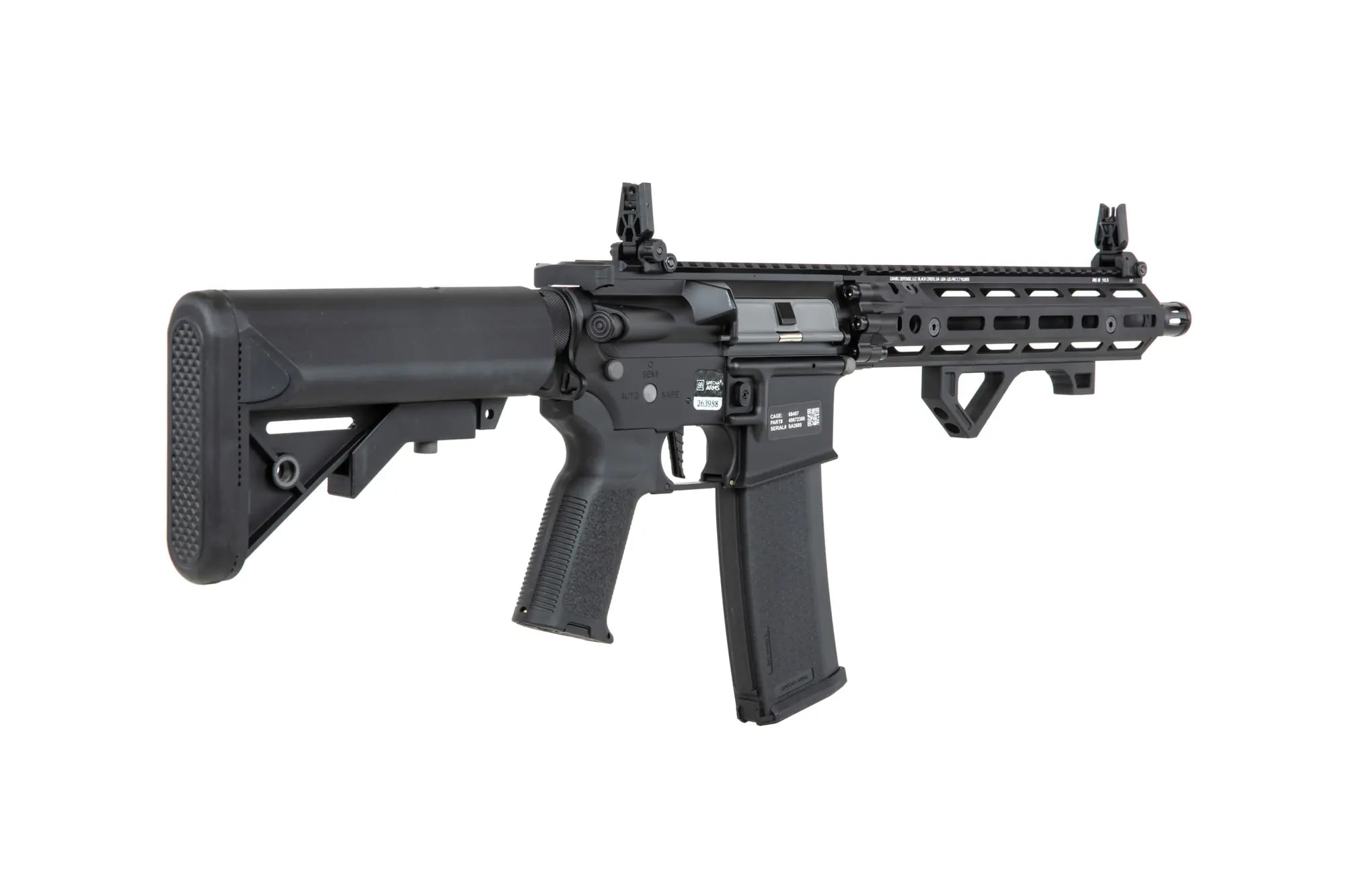Karabinek szturmowy AEG Specna Arms SA-P27 PRIME HAL ETU Daniel Defense RIS III 10,5