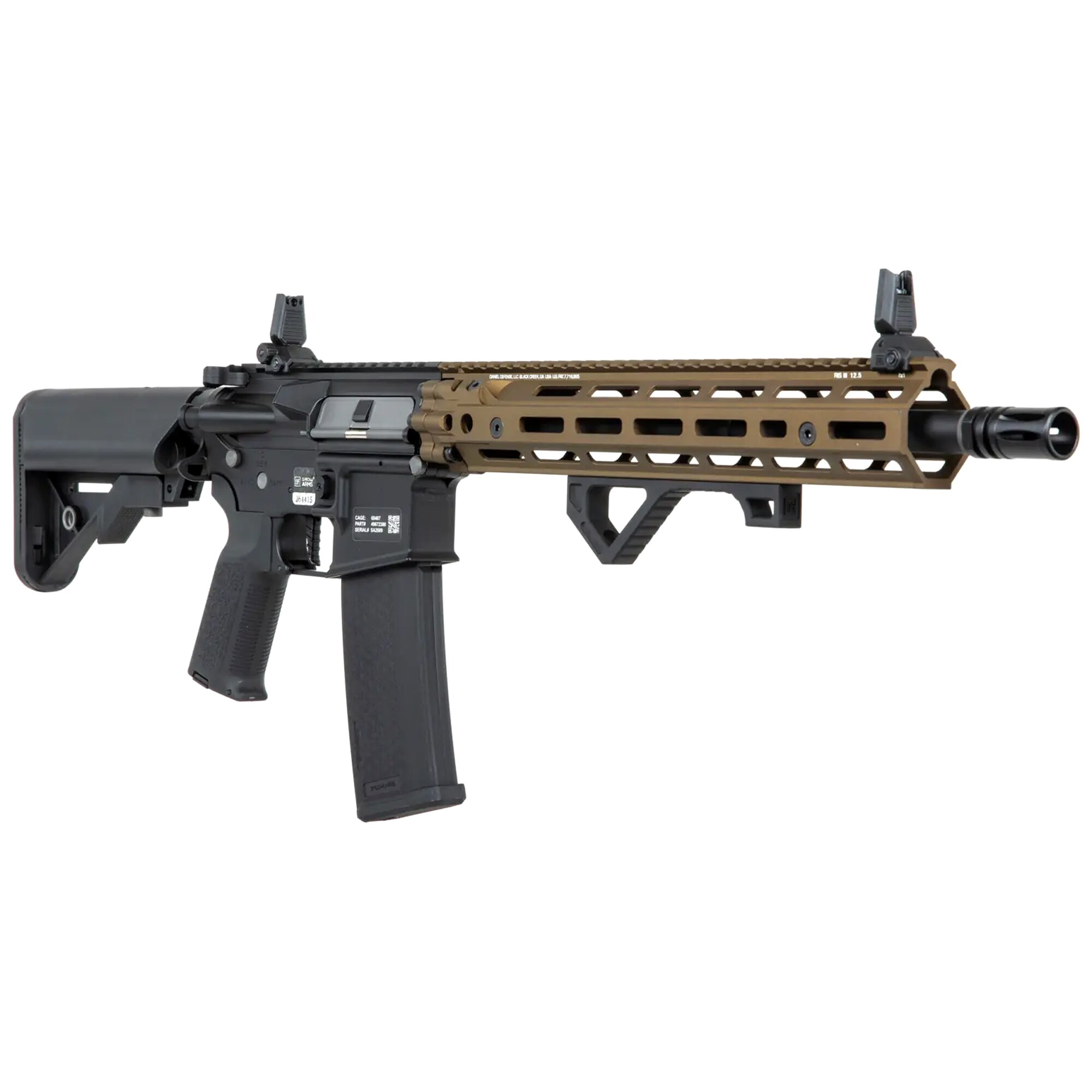 Штурмова гвинтівка AEG Specna Arms SA-P28 PRIME HAL ETU Daniel Defense RIS III 12,5