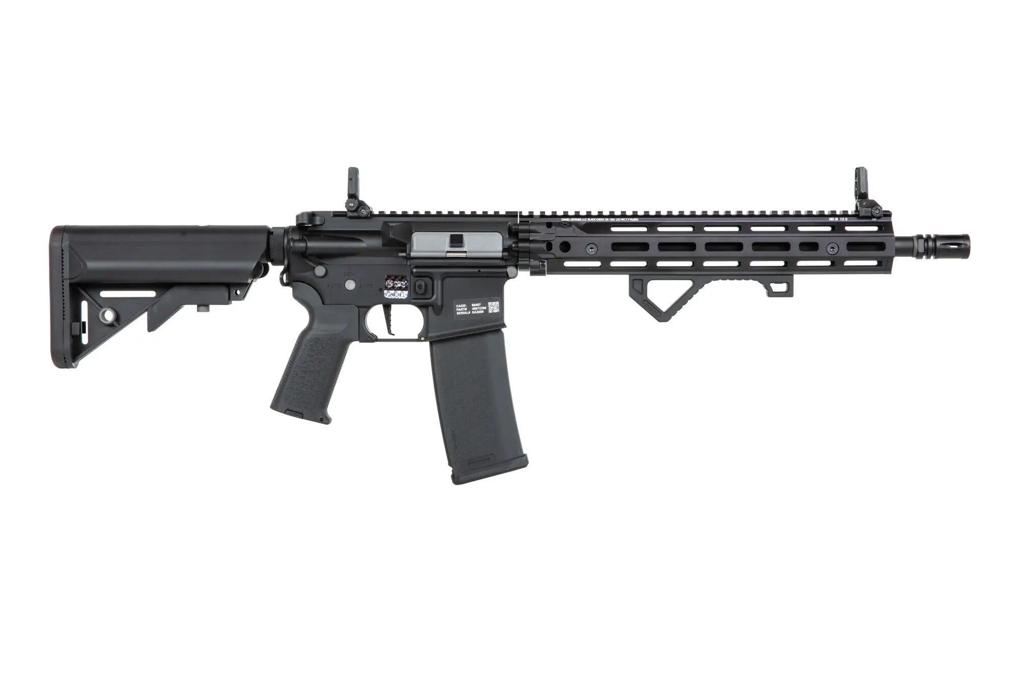 Karabinek szturmowy AEG Specna Arms SA-P28 PRIME HAL ETU Daniel Defense RIS III 12,5