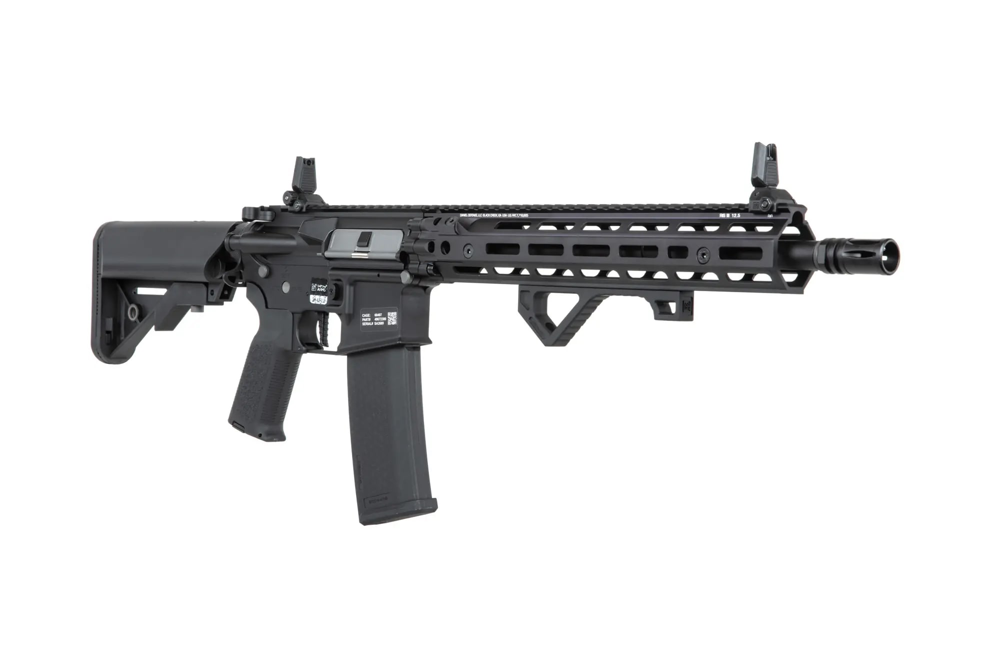 Karabinek szturmowy AEG Specna Arms SA-P28 PRIME HAL ETU Daniel Defense RIS III 12,5