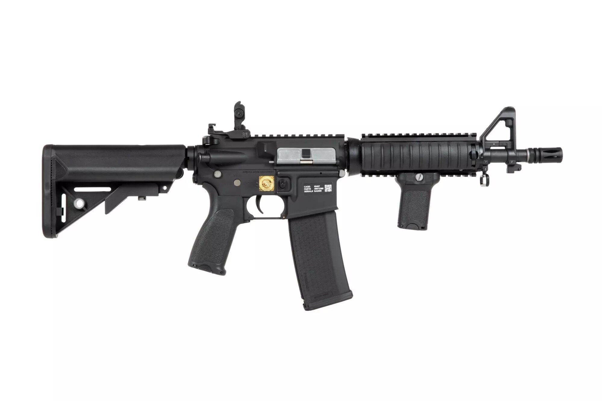 Karabinek szturmowy AEG Specna Arms RRA SA-P04 Prime HAL  ETU Dark Matter High Speed 27k - Black