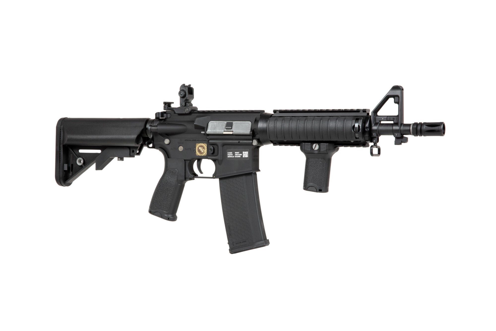 Karabinek szturmowy AEG Specna Arms RRA SA-P04 Prime HAL  ETU Dark Matter High Speed 27k - Black