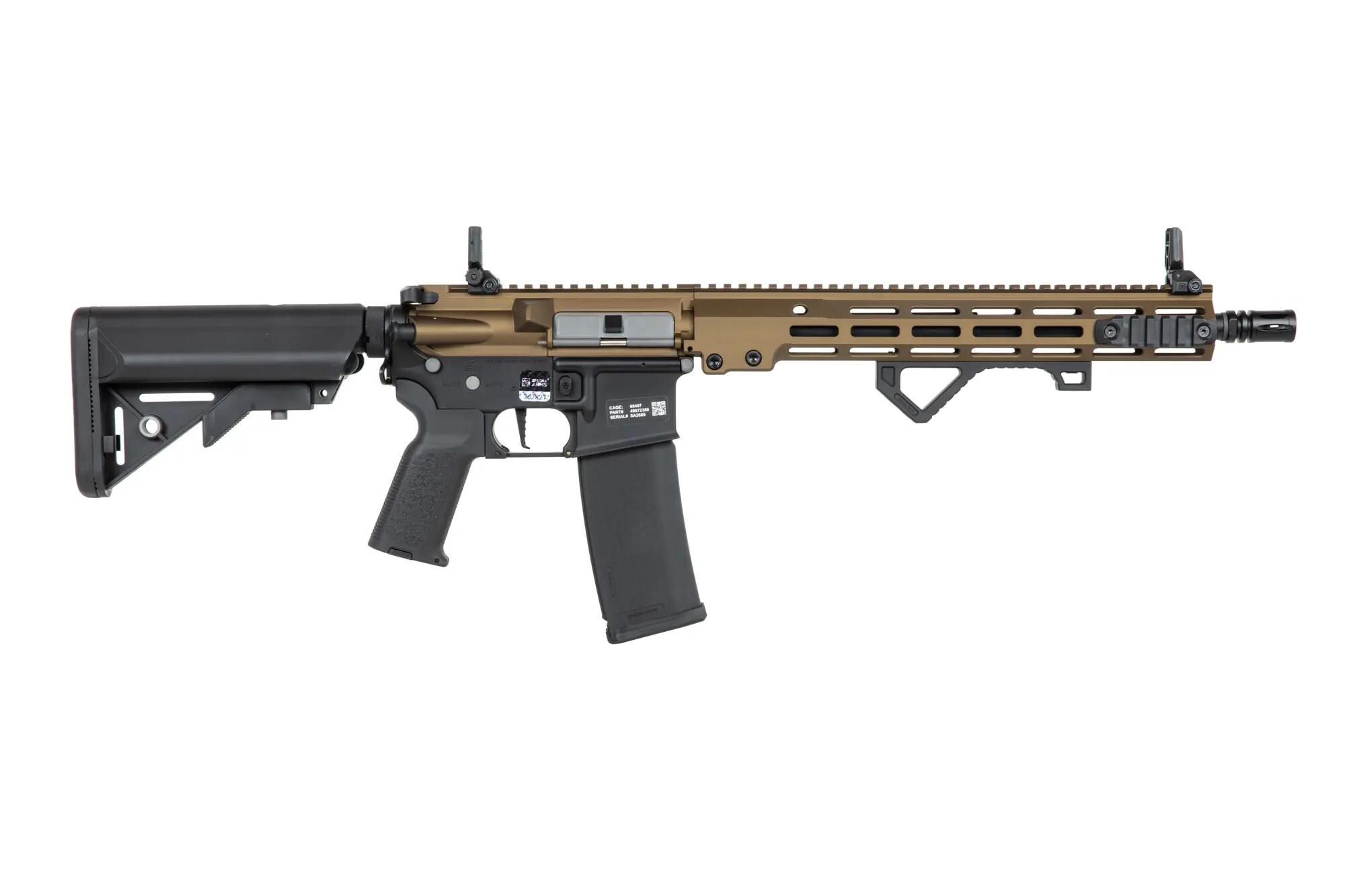 Karabinek szturmowy AEG Specna Arms SA-P22 PRIME HAL ETU - Half-Bronze