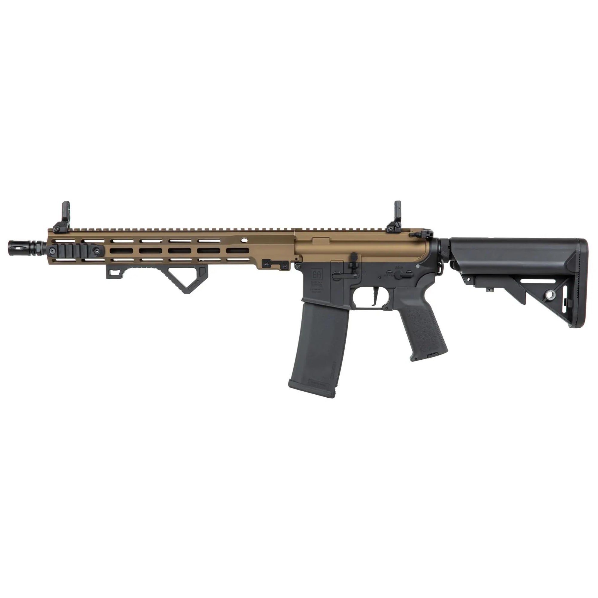 Karabinek szturmowy AEG Specna Arms SA-P22 PRIME HAL ETU - Half-Bronze