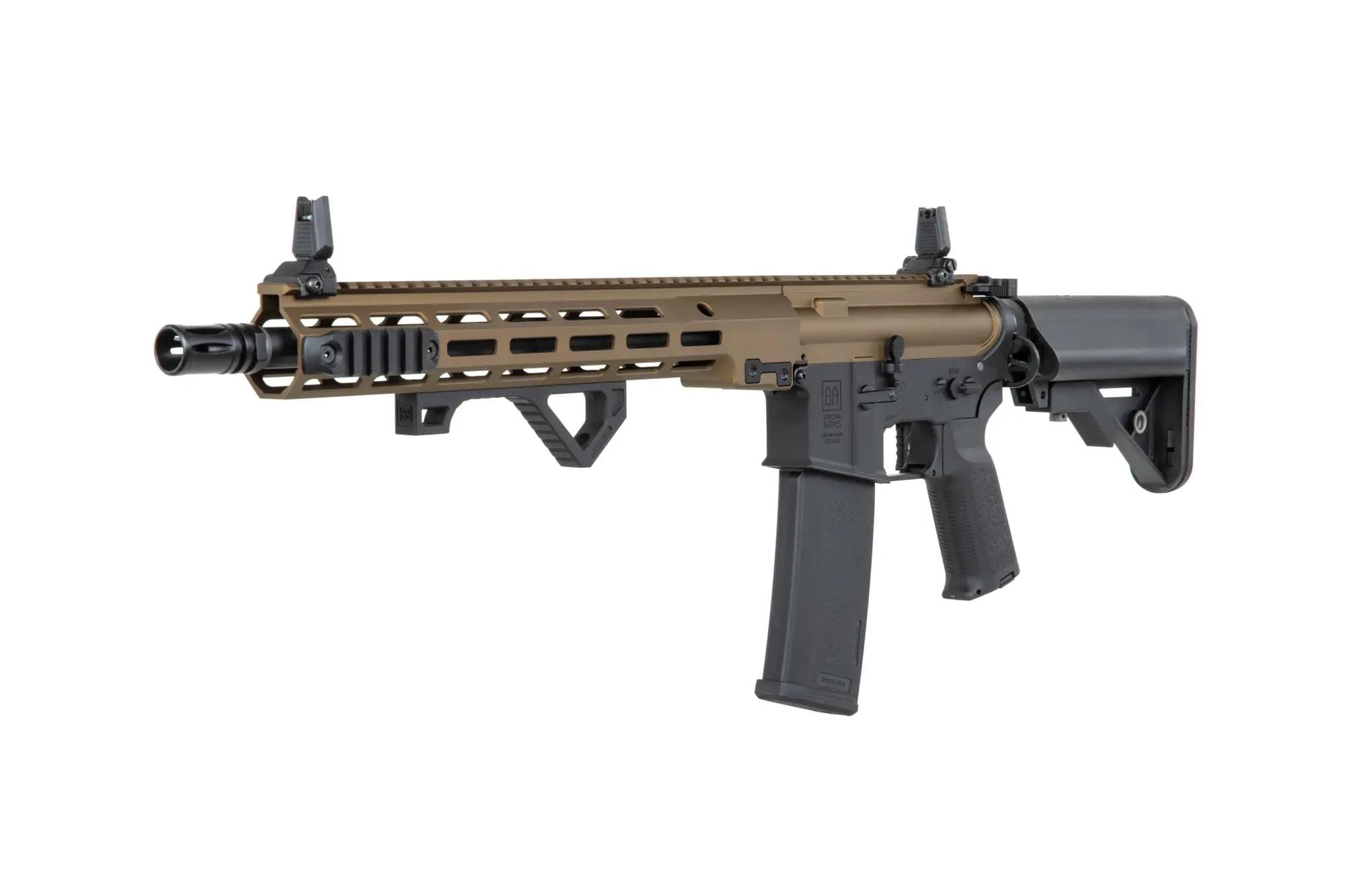 Karabinek szturmowy AEG Specna Arms SA-P22 PRIME HAL ETU - Half-Bronze