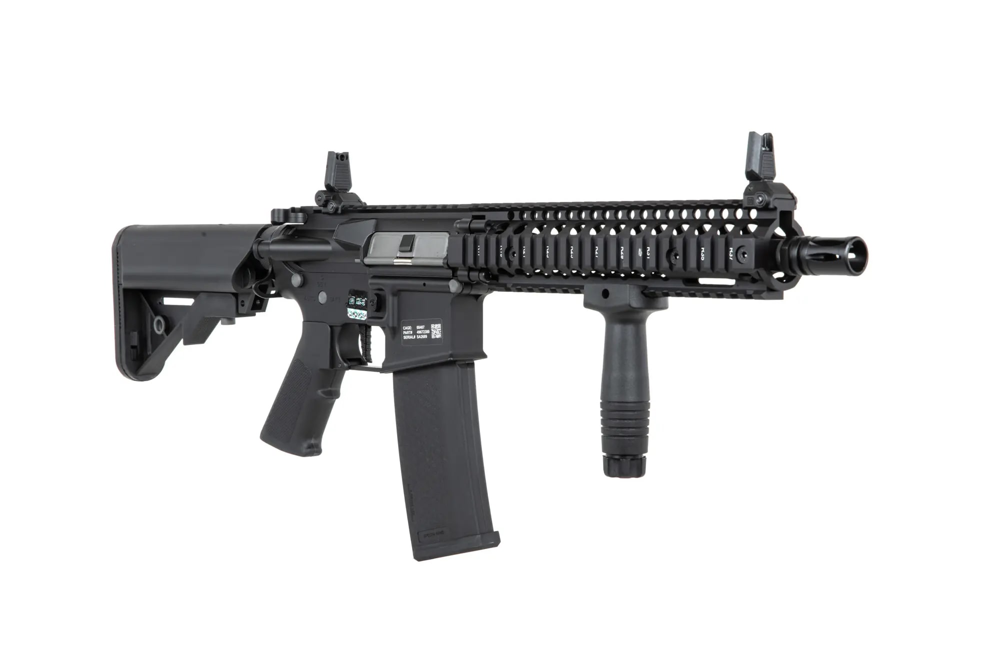 Штурмова гвинтівка AEG Specna Arms SA-P19 PRIME HAL ETU Daniel Defense - Black