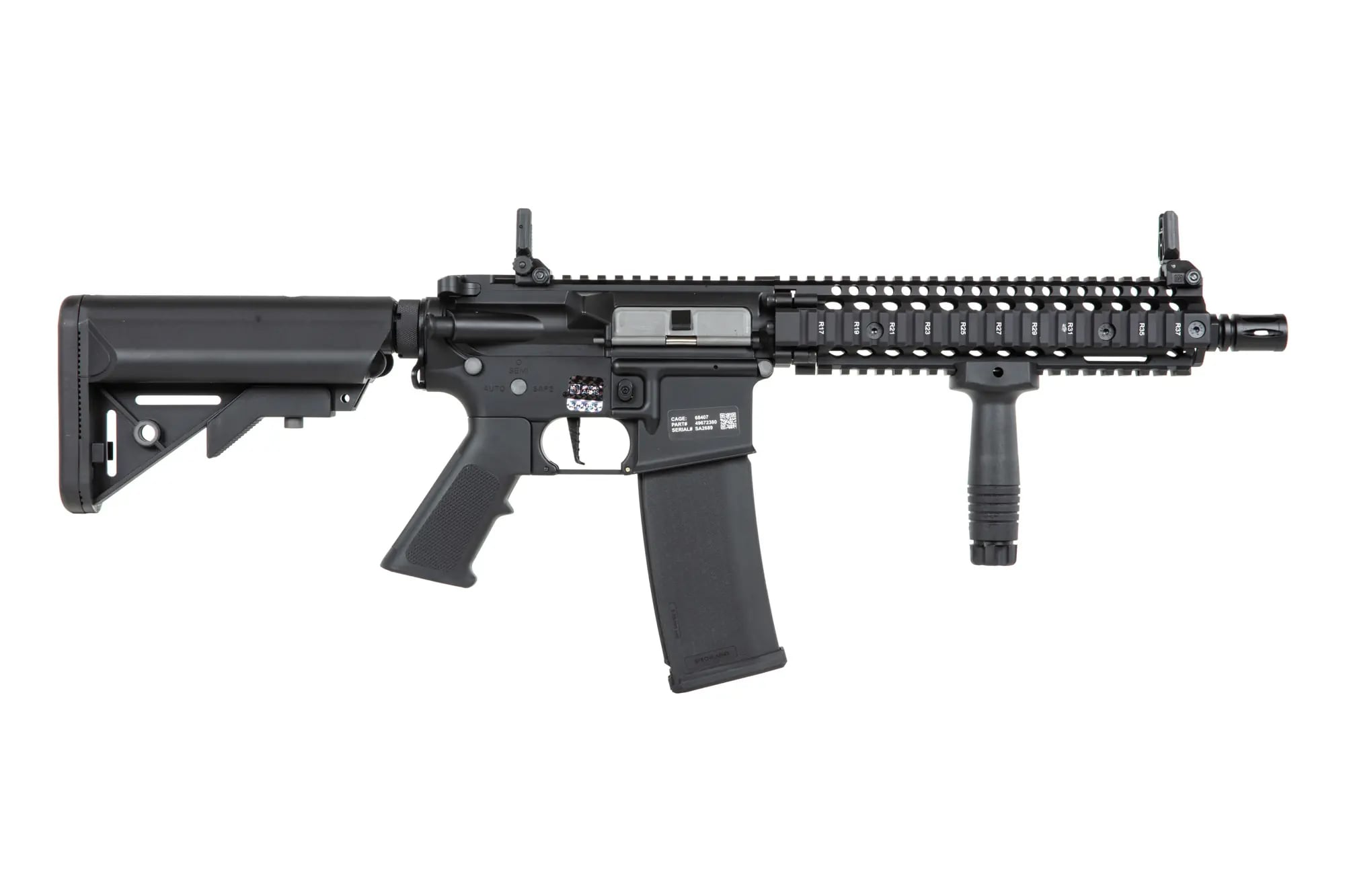 Штурмова гвинтівка AEG Specna Arms SA-P19 PRIME HAL ETU Daniel Defense - Black