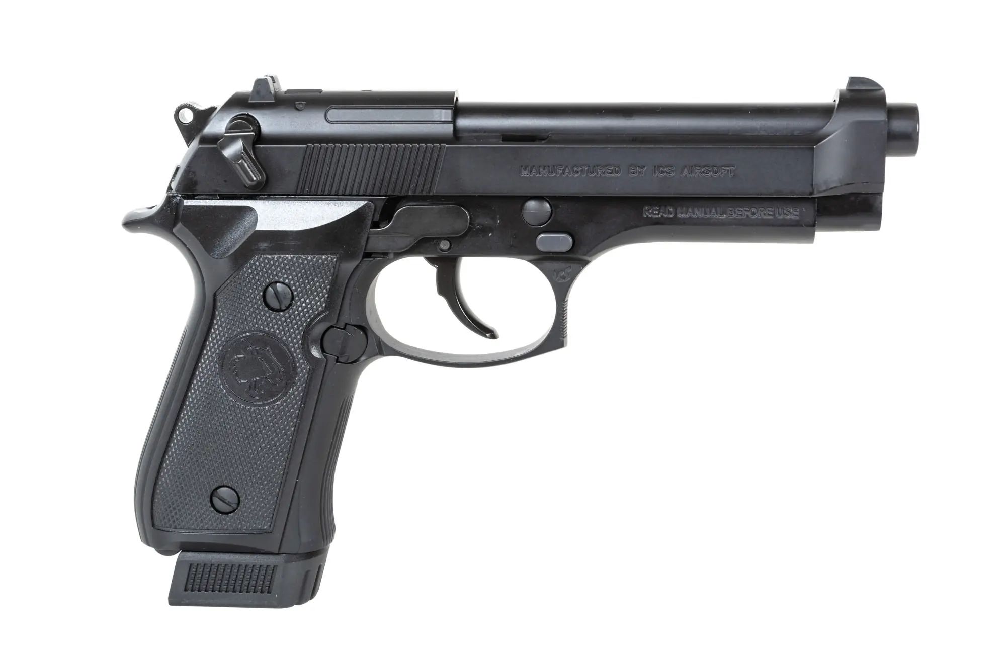 Pistolet ASG GBB ICS BLE-BM9 Dual Power - Black