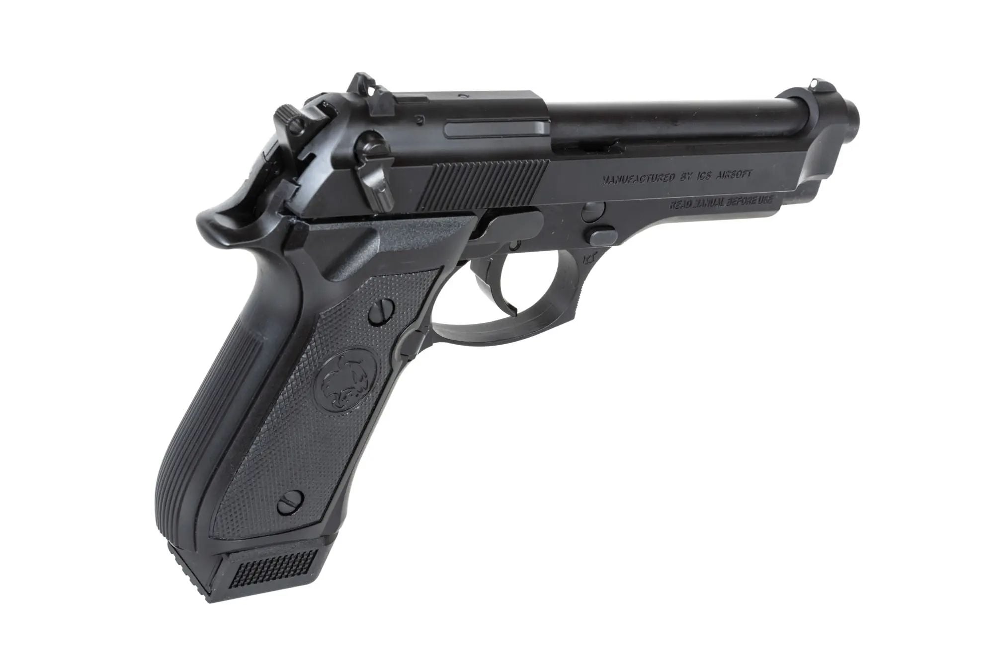 Pistolet ASG GBB ICS BLE-BM9 Dual Power - Black