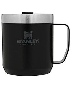 Термочашка Stanley Legendary Classic Camp Mug 350 мл - Matte Black Pebble Термочашка Stanley Legendary Classic Camp Mug 350 мл - Matte Black Pebble