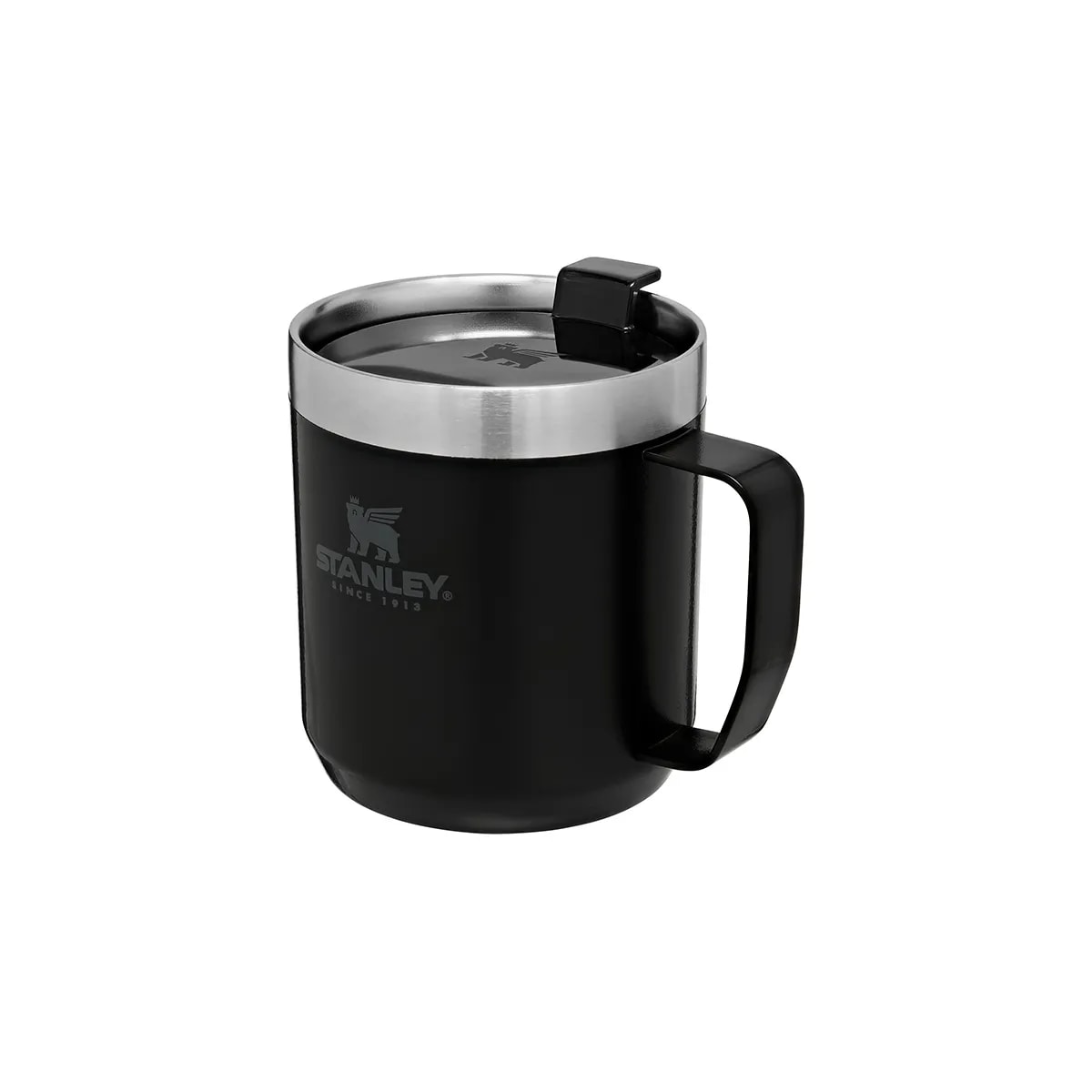 Kubek termiczny Stanley Legendary Classic Camp Mug 350 ml - Matte Black Pebble