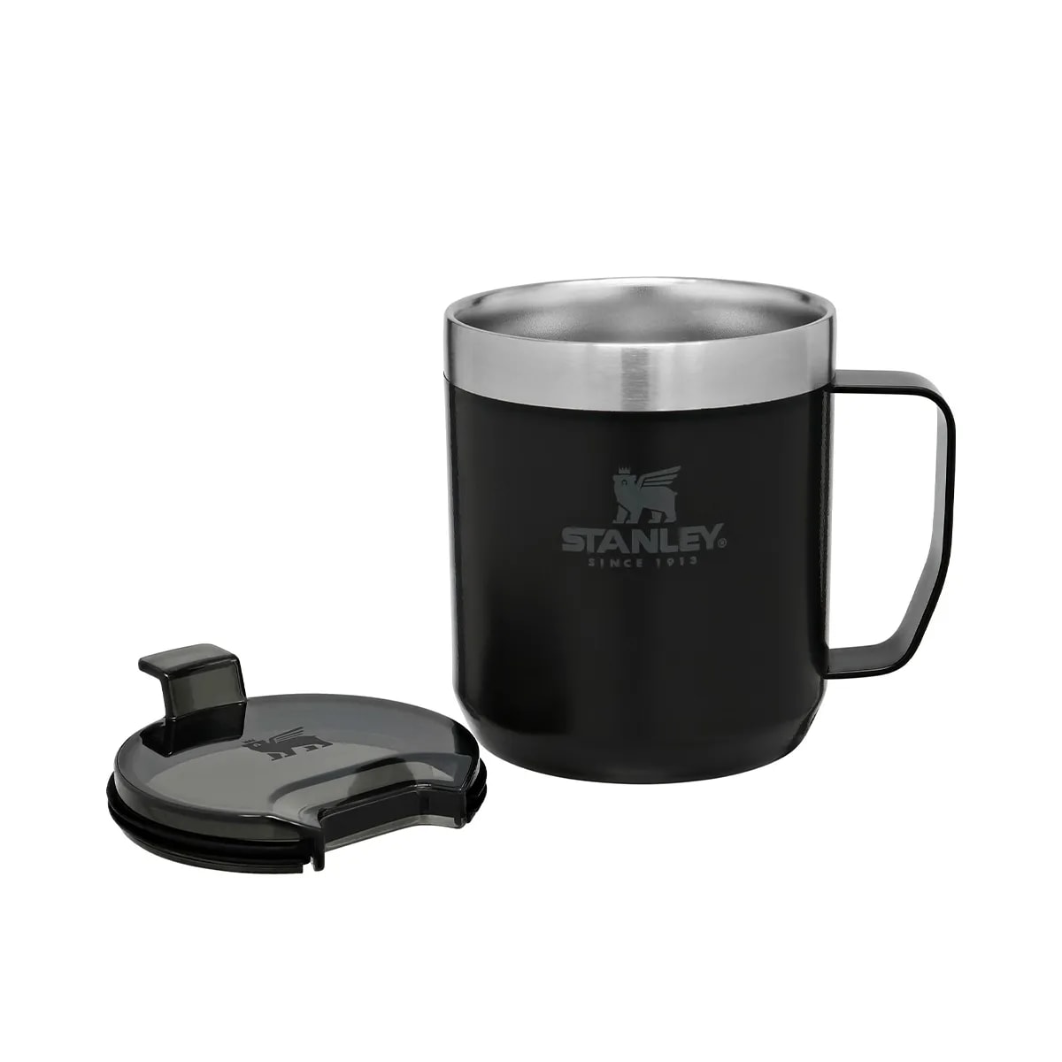 Kubek termiczny Stanley Legendary Classic Camp Mug 350 ml - Matte Black Pebble