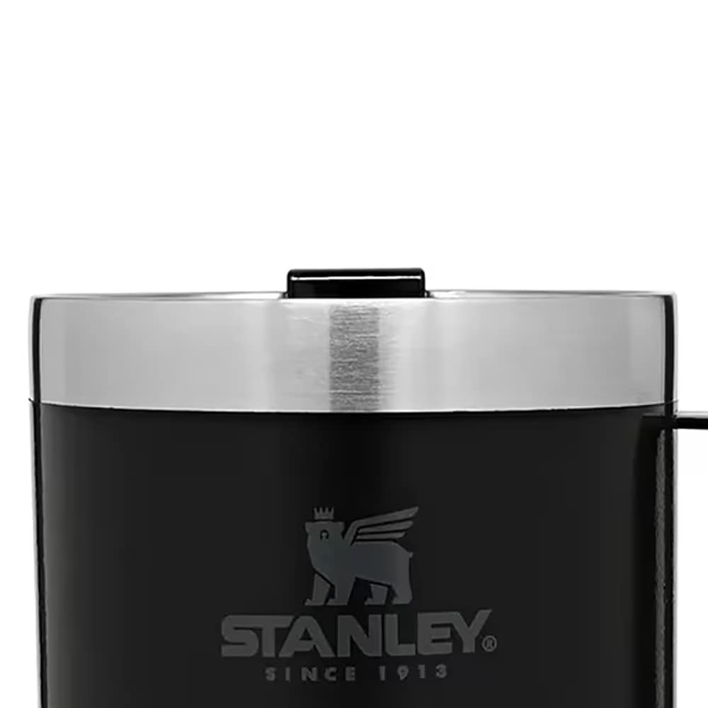 Kubek termiczny Stanley Legendary Classic Camp Mug 350 ml - Matte Black Pebble