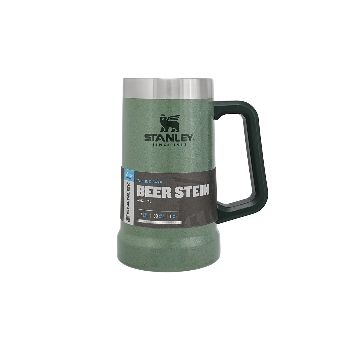 Kufel termiczny Stanley Adventure Big Grip Beer Stein 700 ml - Hammertone Green