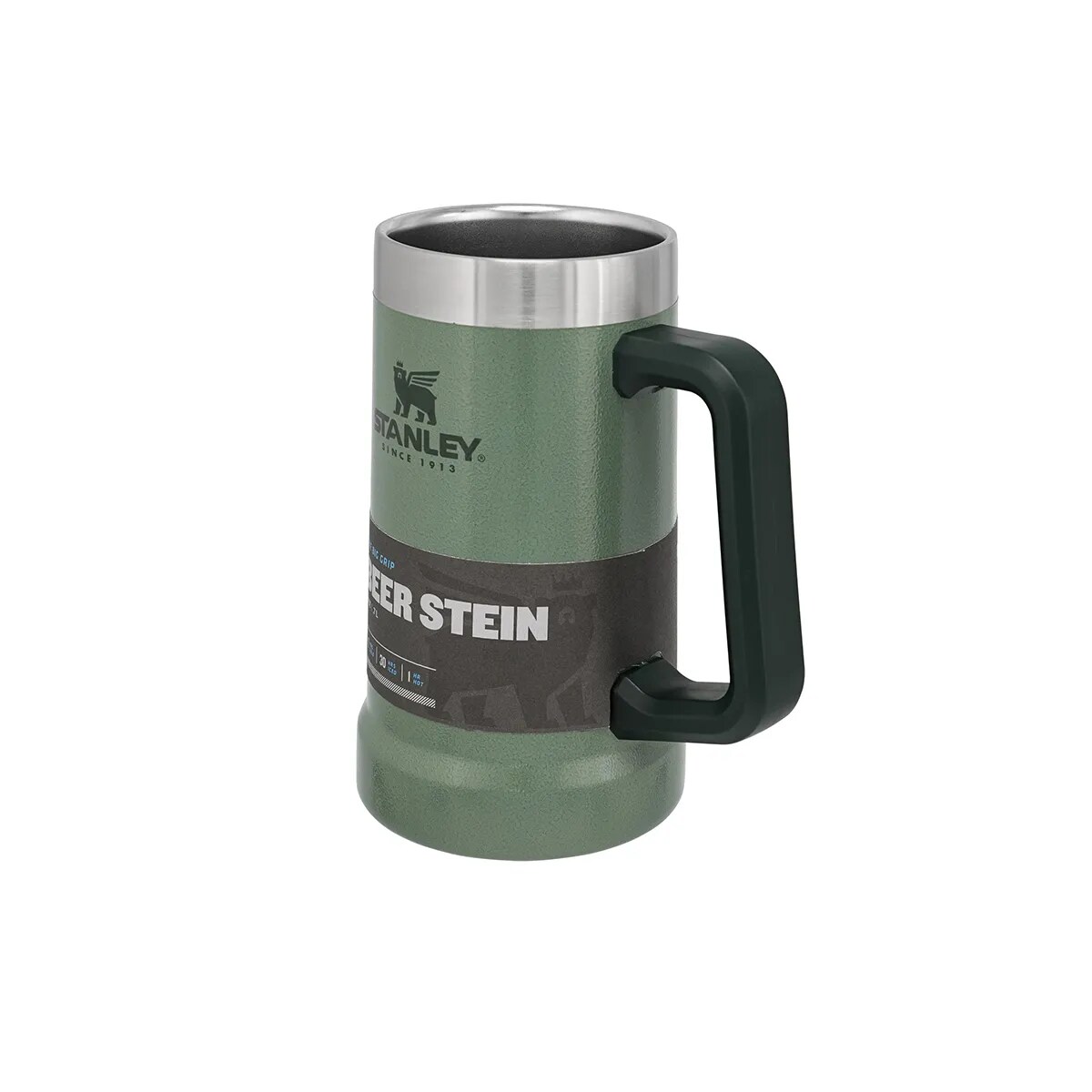Kufel termiczny Stanley Adventure Big Grip Beer Stein 700 ml - Hammertone Green