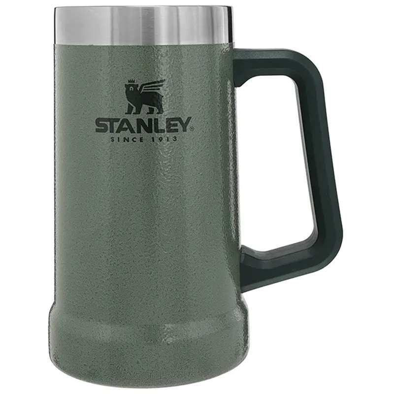 Kufel termiczny Stanley Adventure Big Grip Beer Stein 700 ml - Hammertone Green