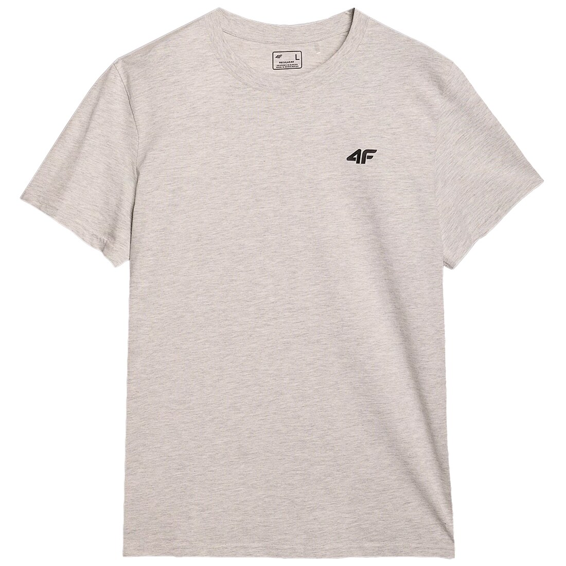 Футболка T-Shirt 4F M2256 - Холодний світло-сірий меланж
