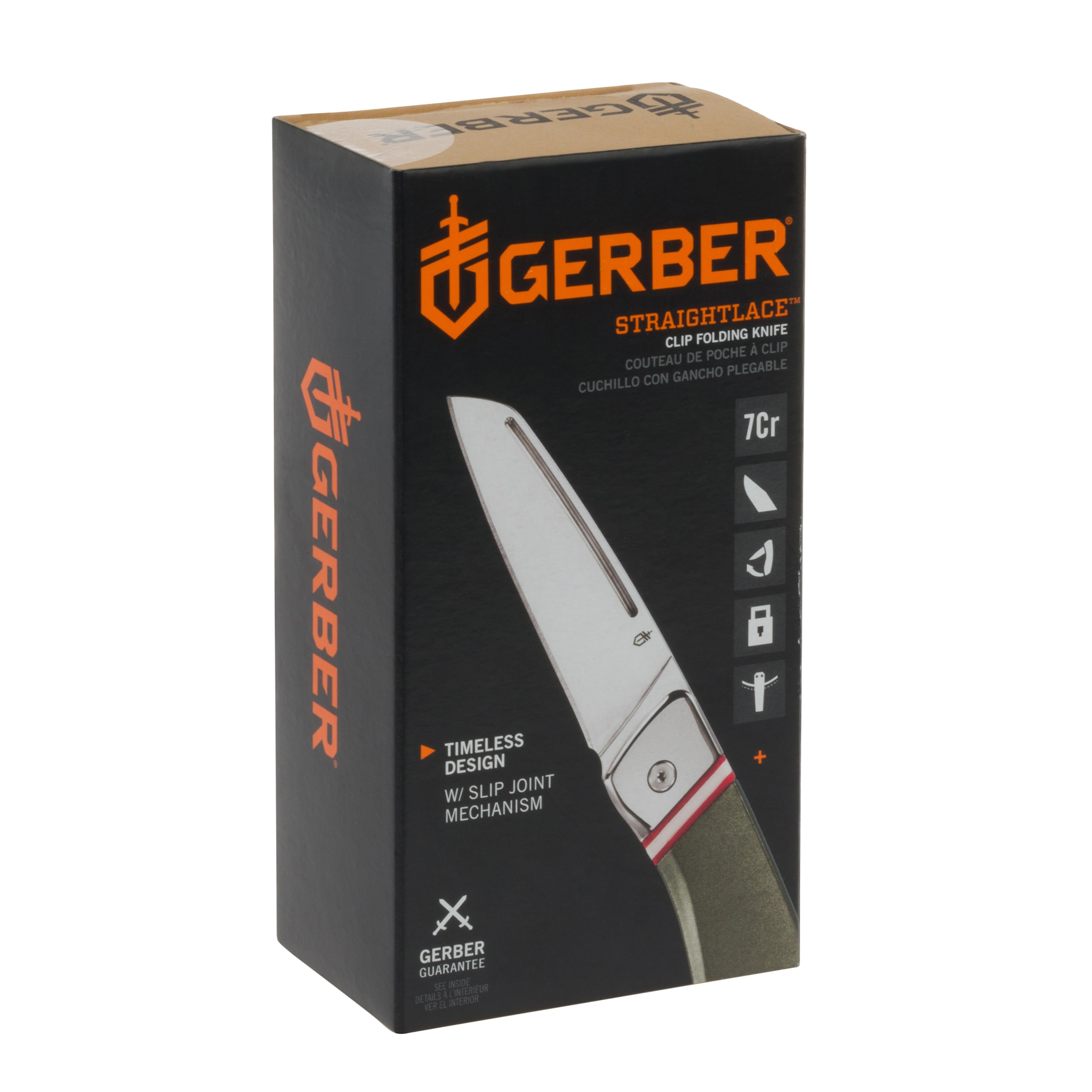Nóż składany Gerber Straightlace - Green