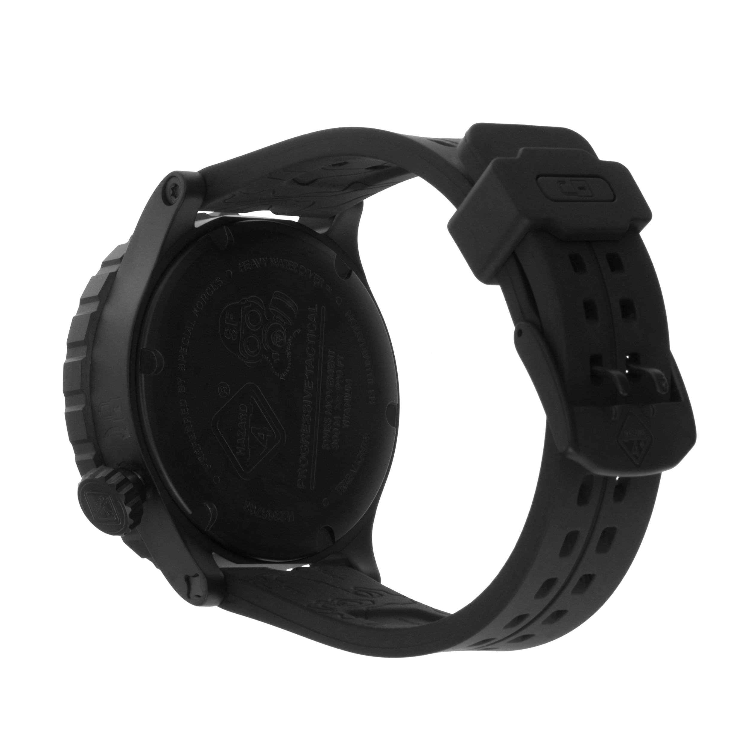 Zegarek Hazard 4 Heavy Water Diver Nightwatch GMT - Black