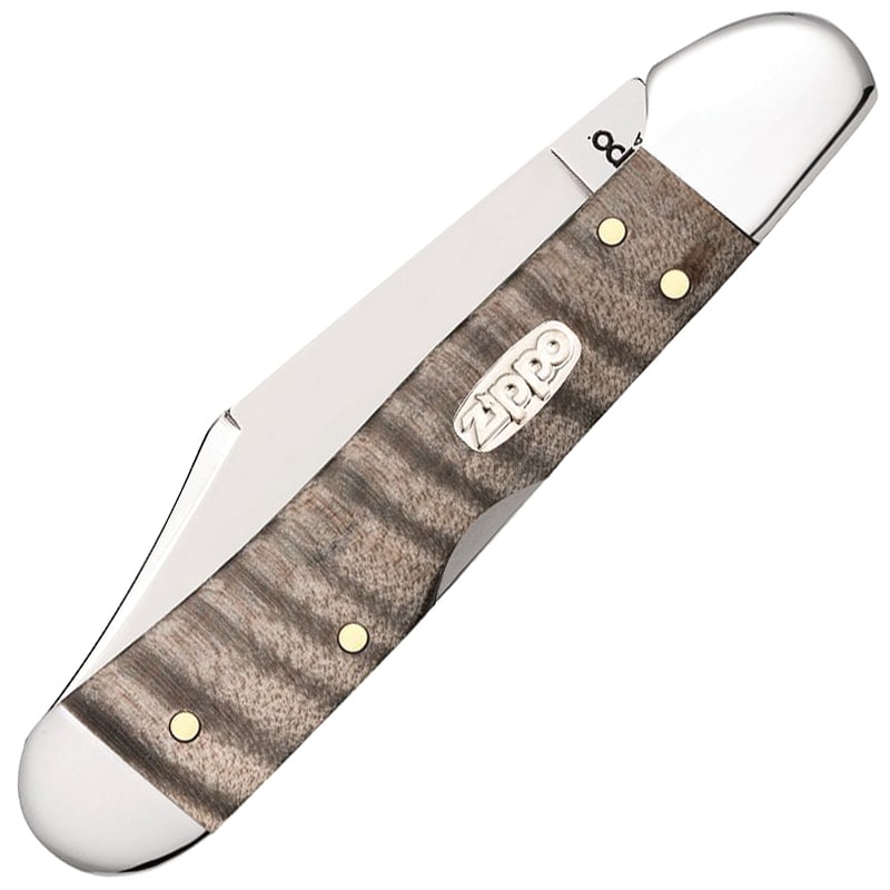 Nóż składany Zippo Mini Copperlock - Curly Maple Wood