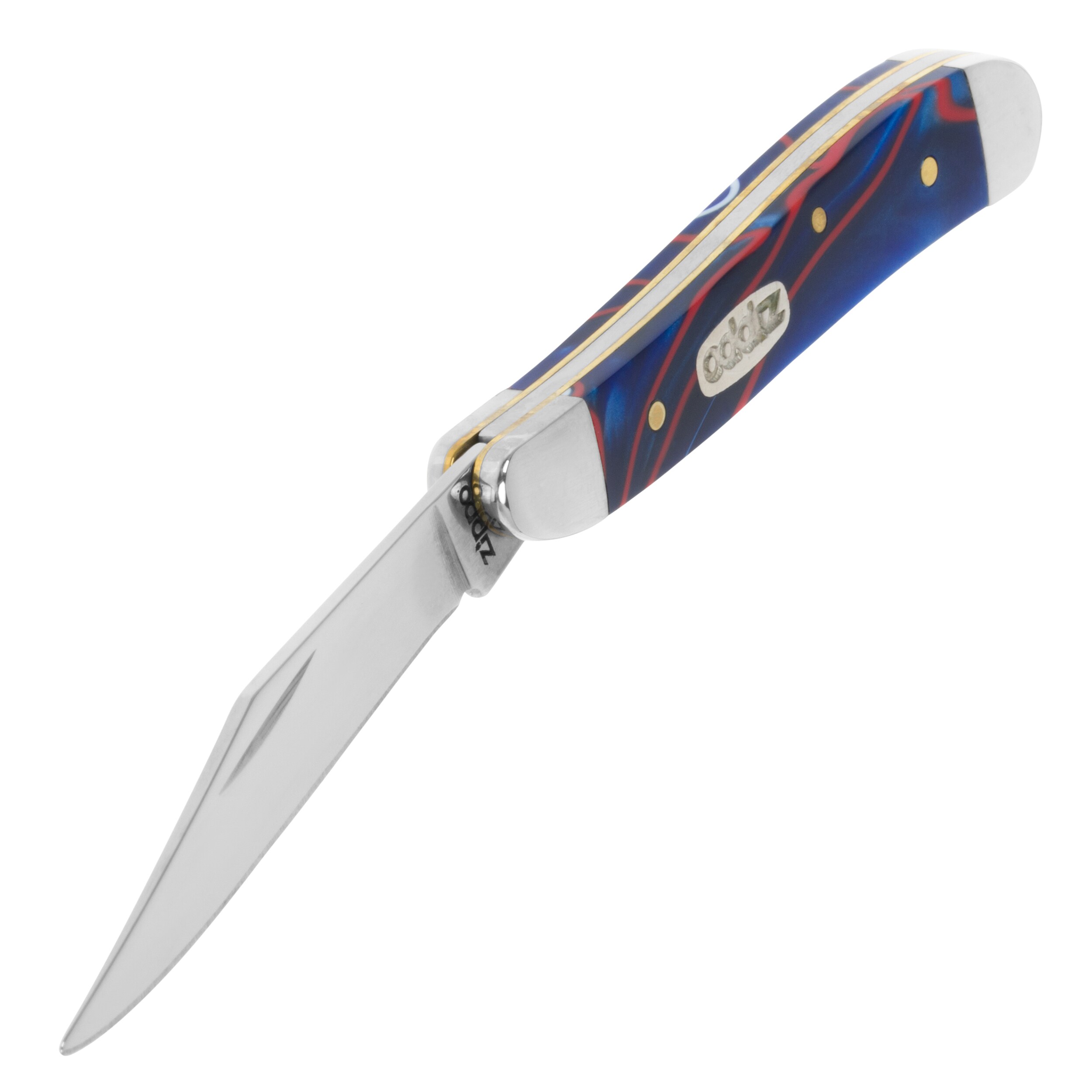Складаний ніж Zippo Peanut - Red/White/Blue Kirinite