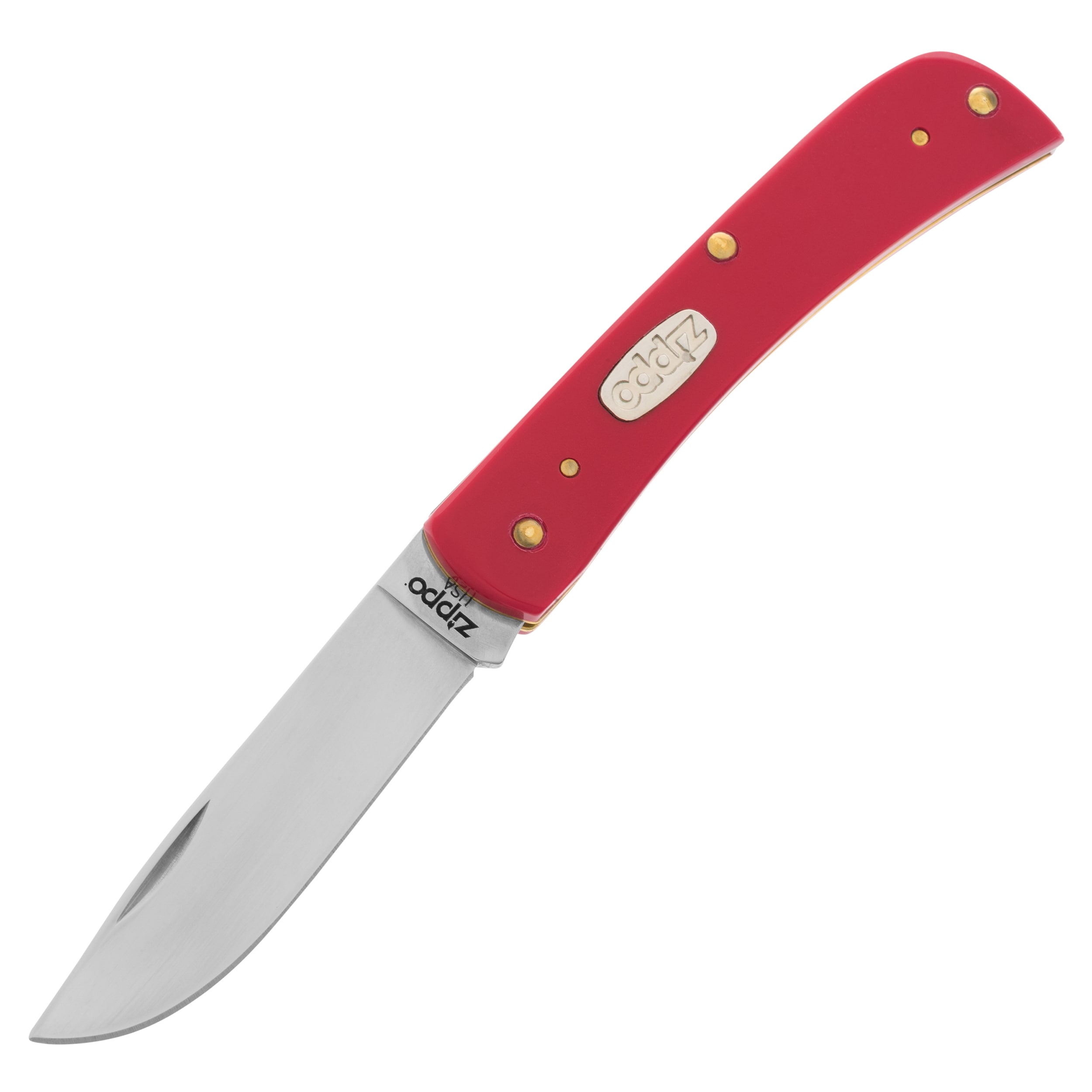 Nóż składany Zippo Sodbuster Jr - Red Synthetic