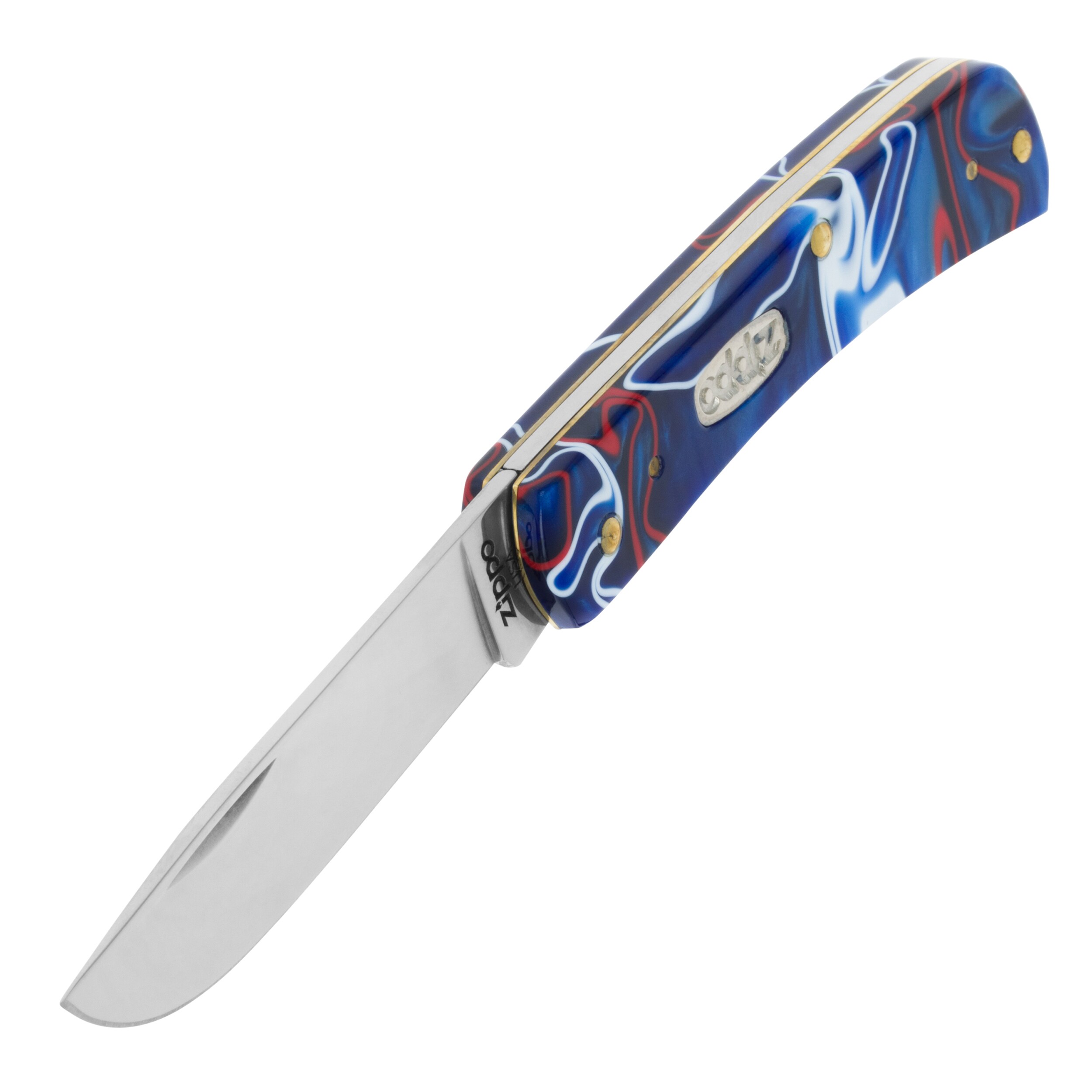 Складаний ніж Zippo Sodbuster Jr - Red/White/Blue Kirinite