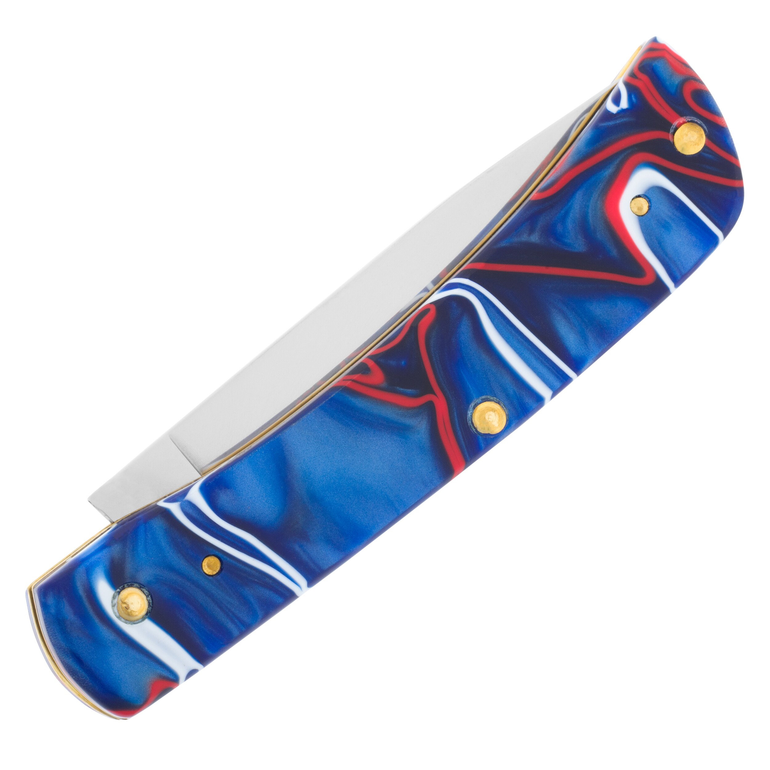 Складаний ніж Zippo Sodbuster Jr - Red/White/Blue Kirinite