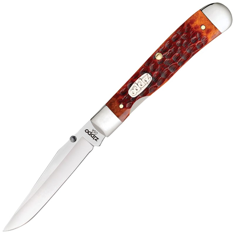 Nóż składany Zippo Trapperlock - Chestnut Bone