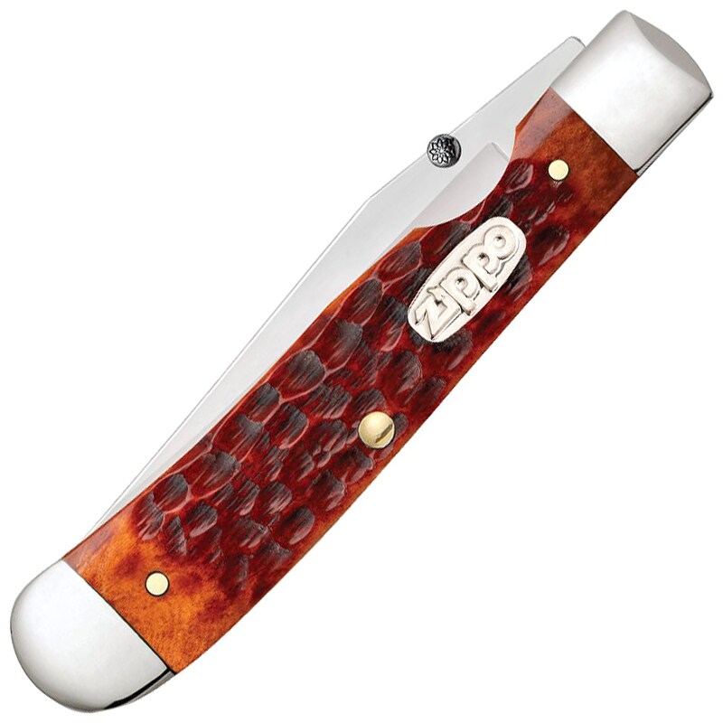 Nóż składany Zippo Trapperlock - Chestnut Bone