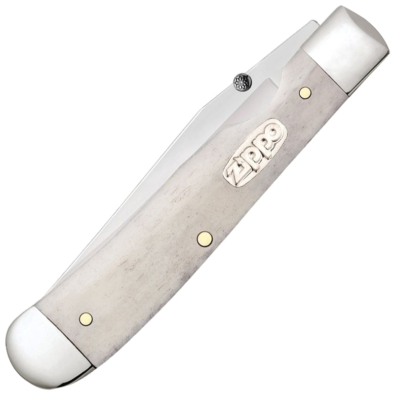 Nóż składany Zippo Trapperlock - Natural Bone