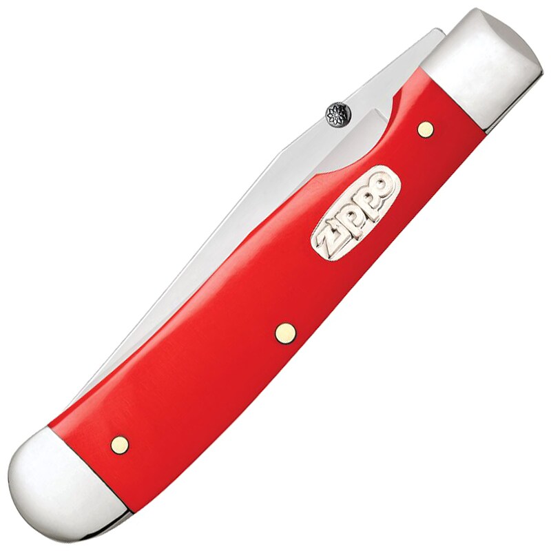 Nóż składany Zippo Trapperlock - Red Synthetic