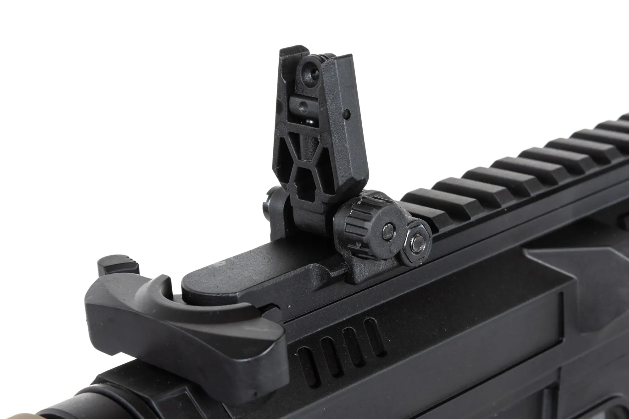 Пістолет-кулемет AEG Specna Arms SA-PX01 PRIME Dark Matter High Speed 27k - Half-Tan