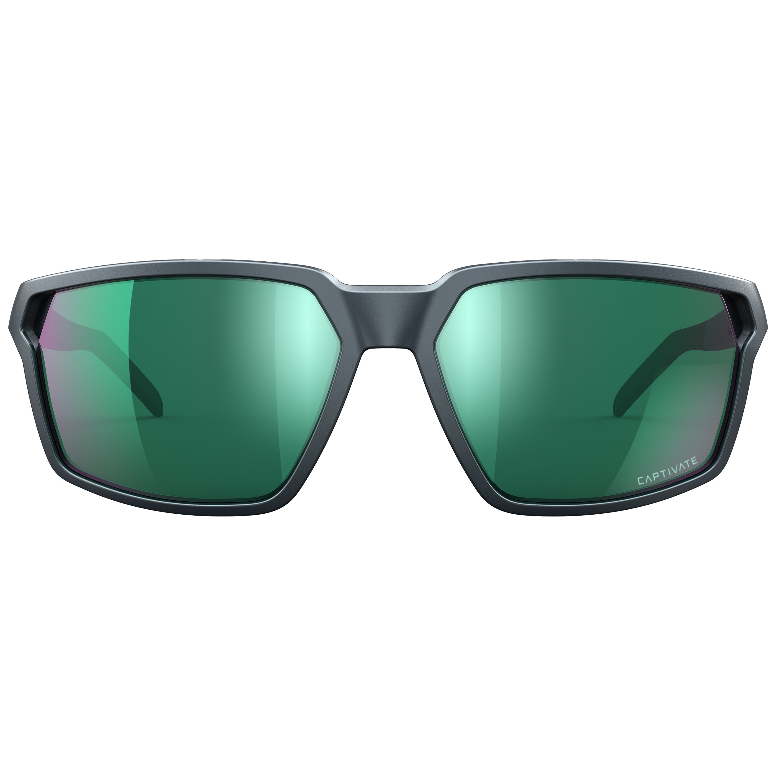 Okulary taktyczne Wiley X Sierra - Captivate Polarized Green Mirror/Matte Graphite