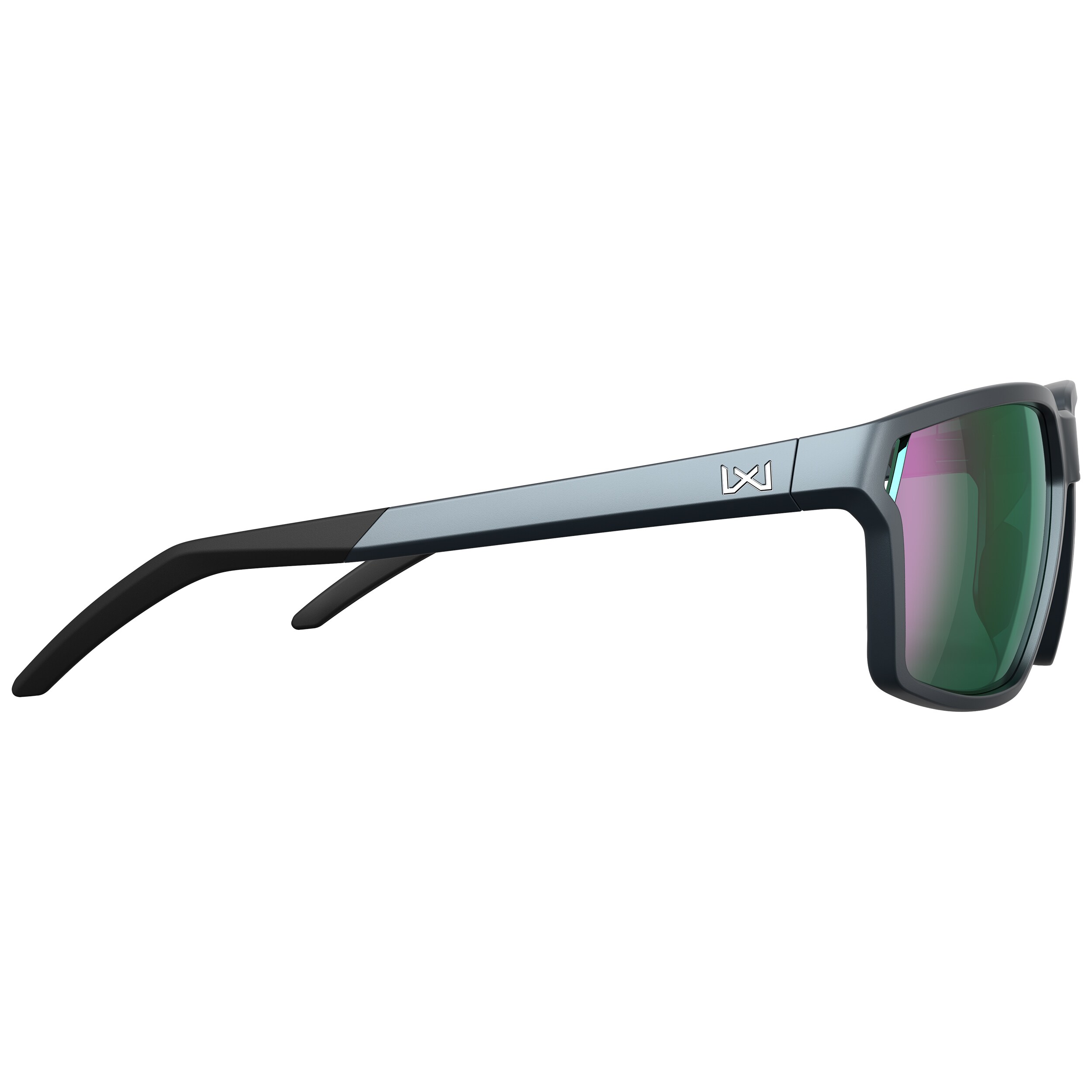 Okulary taktyczne Wiley X Sierra - Captivate Polarized Green Mirror/Matte Graphite