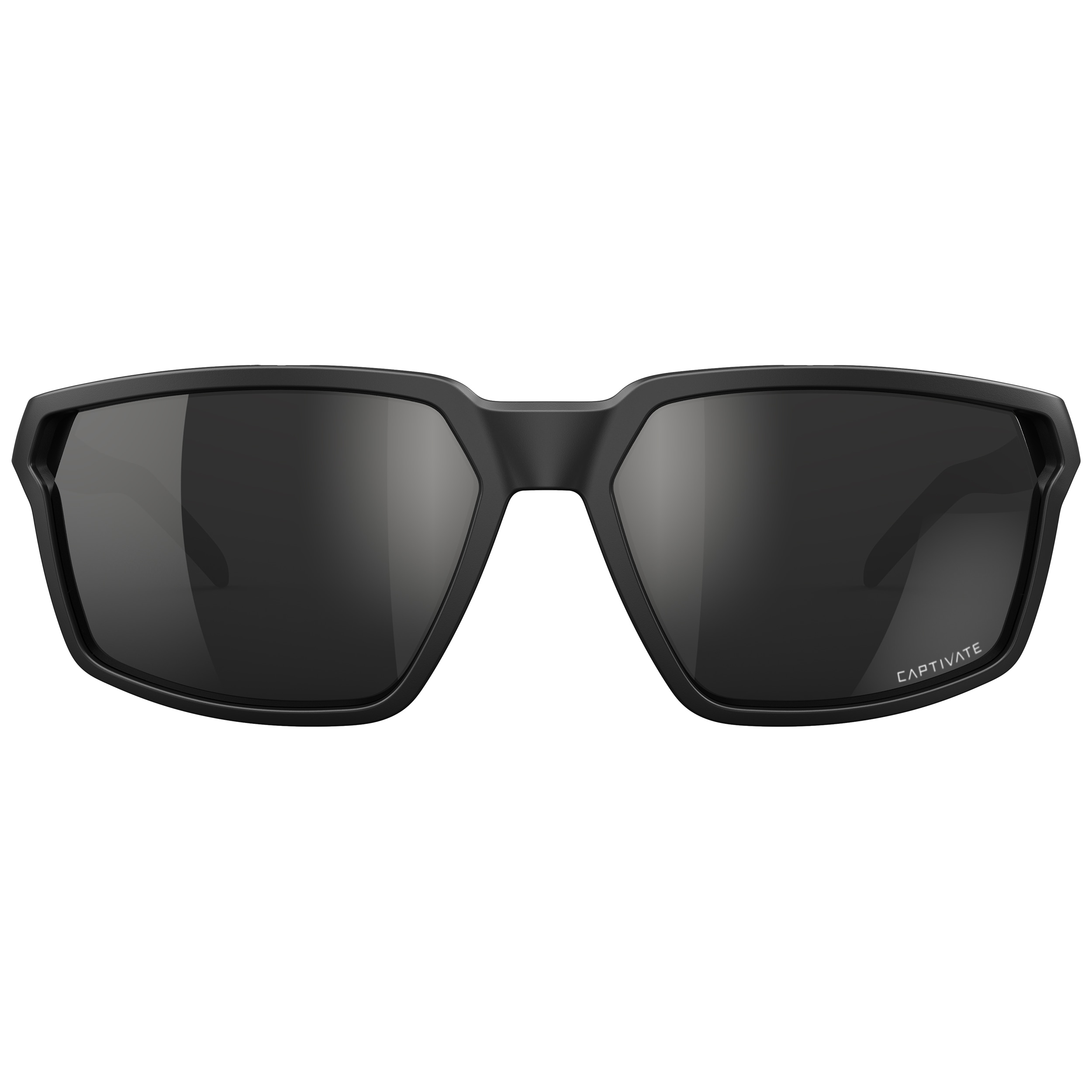 Okulary taktyczne Wiley X Sierra Polarized Matte Black Frame - Black Mirror