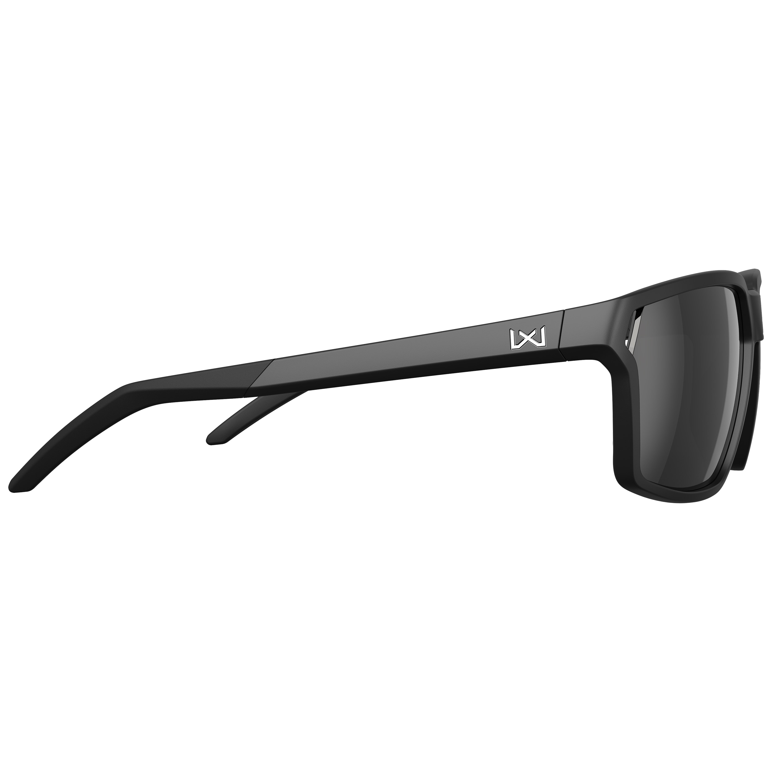 Okulary taktyczne Wiley X Sierra Polarized Matte Black Frame - Black Mirror