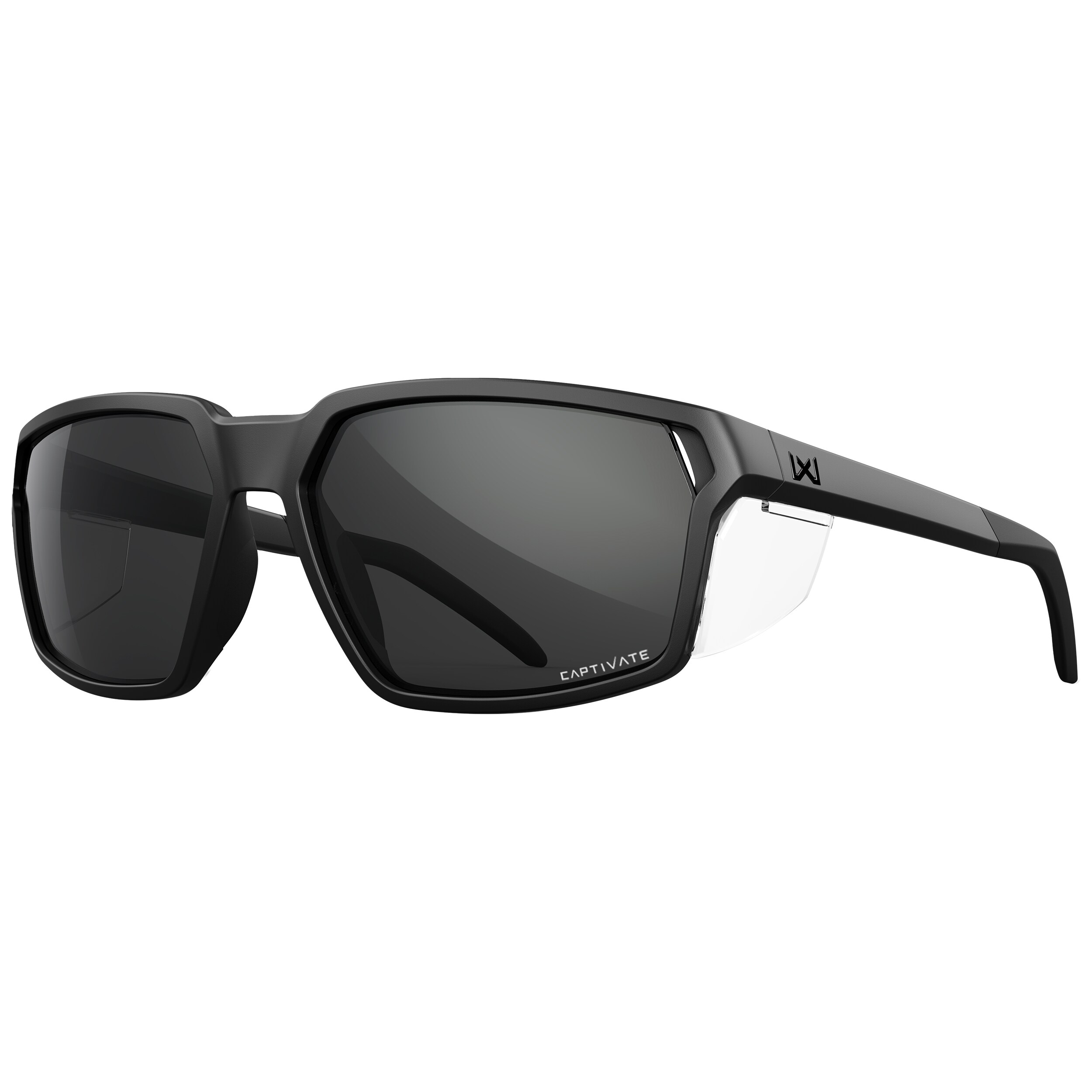 Okulary taktyczne Wiley X Sierra - Captivate Grey/Matte Black