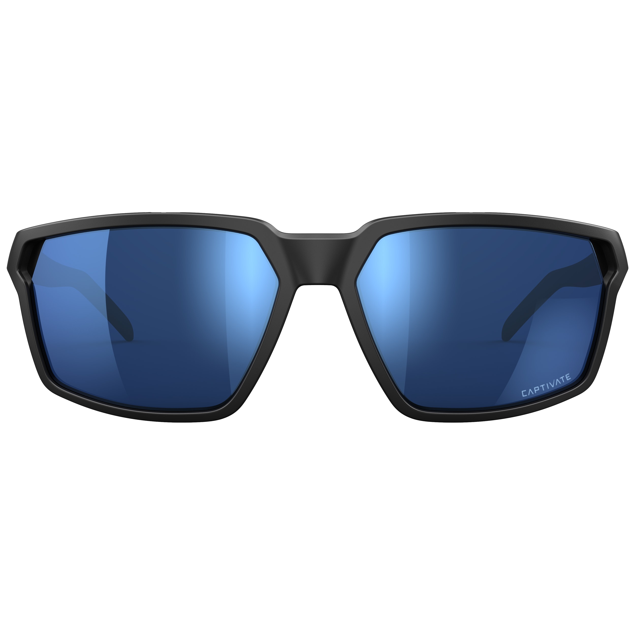 Okulary taktyczne Wiley X Sierra - Captivate Polarized Blue Mirror/Matte Black