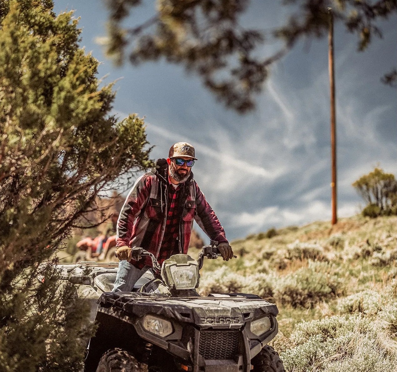 Okulary taktyczne Wiley X Sierra - Captivate Polarized Blue Mirror/Matte Black