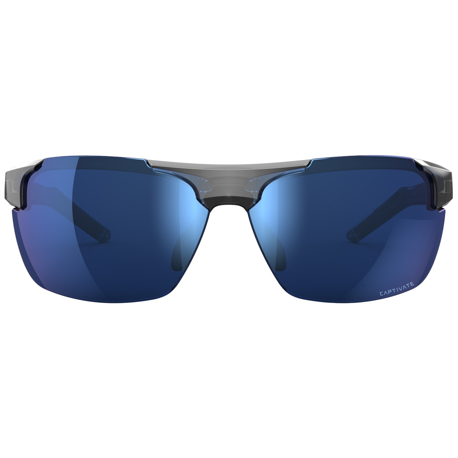 Okulary taktyczne Wiley X Prime - Captivate Polarized Blue Mirror/Gloss Crystal Grey