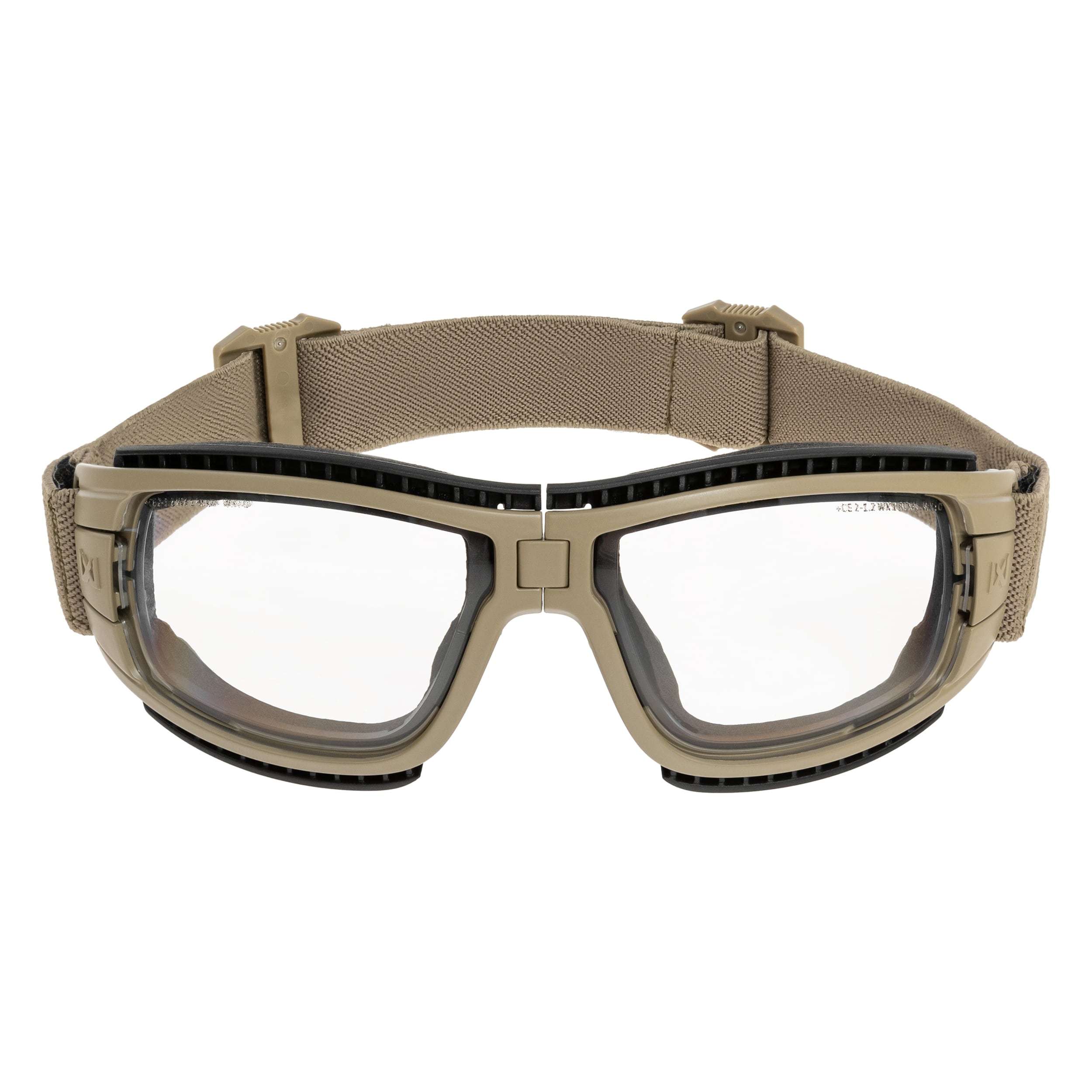 Gogle taktyczne Wiley X Lynx Clear/Grey - Tan